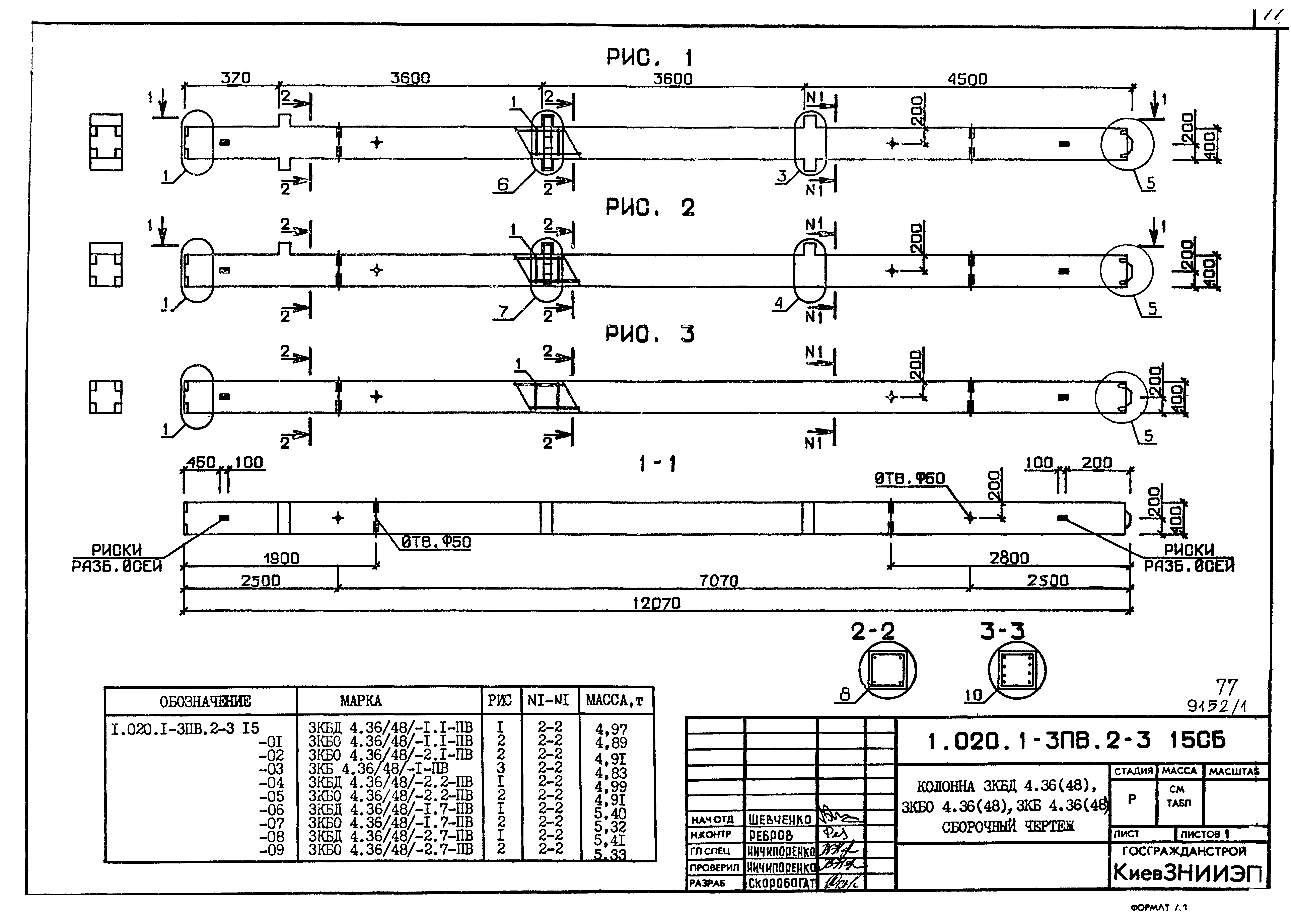 Серия 1.020.1-3пв