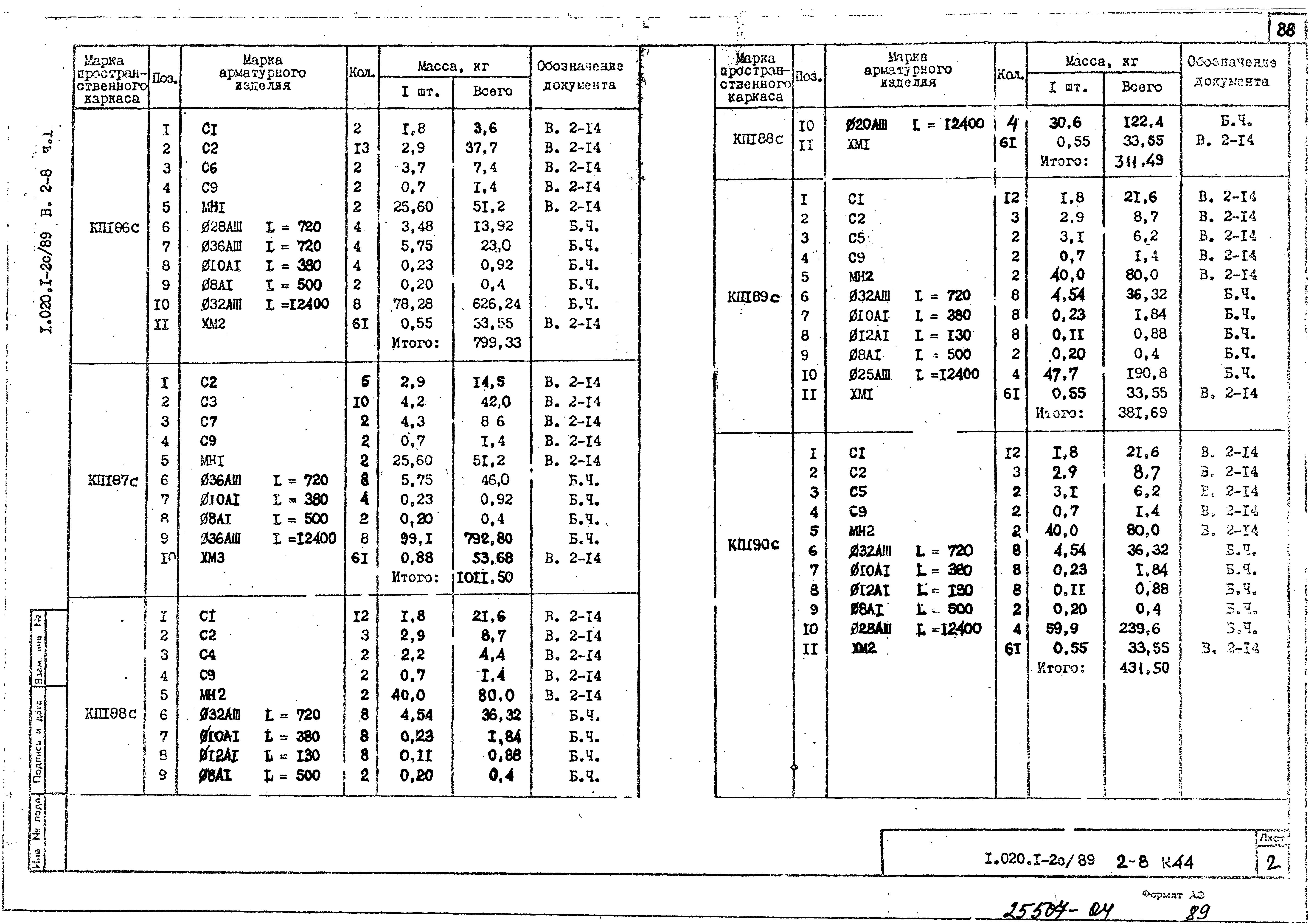 Серия 1.020.1-2с/89