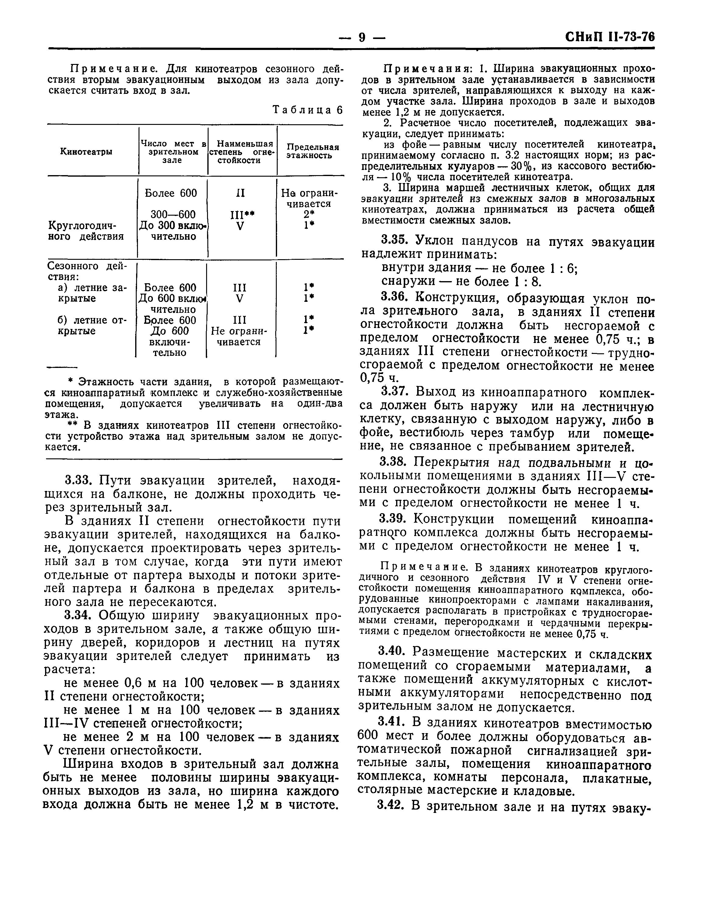 СНиП II-73-76