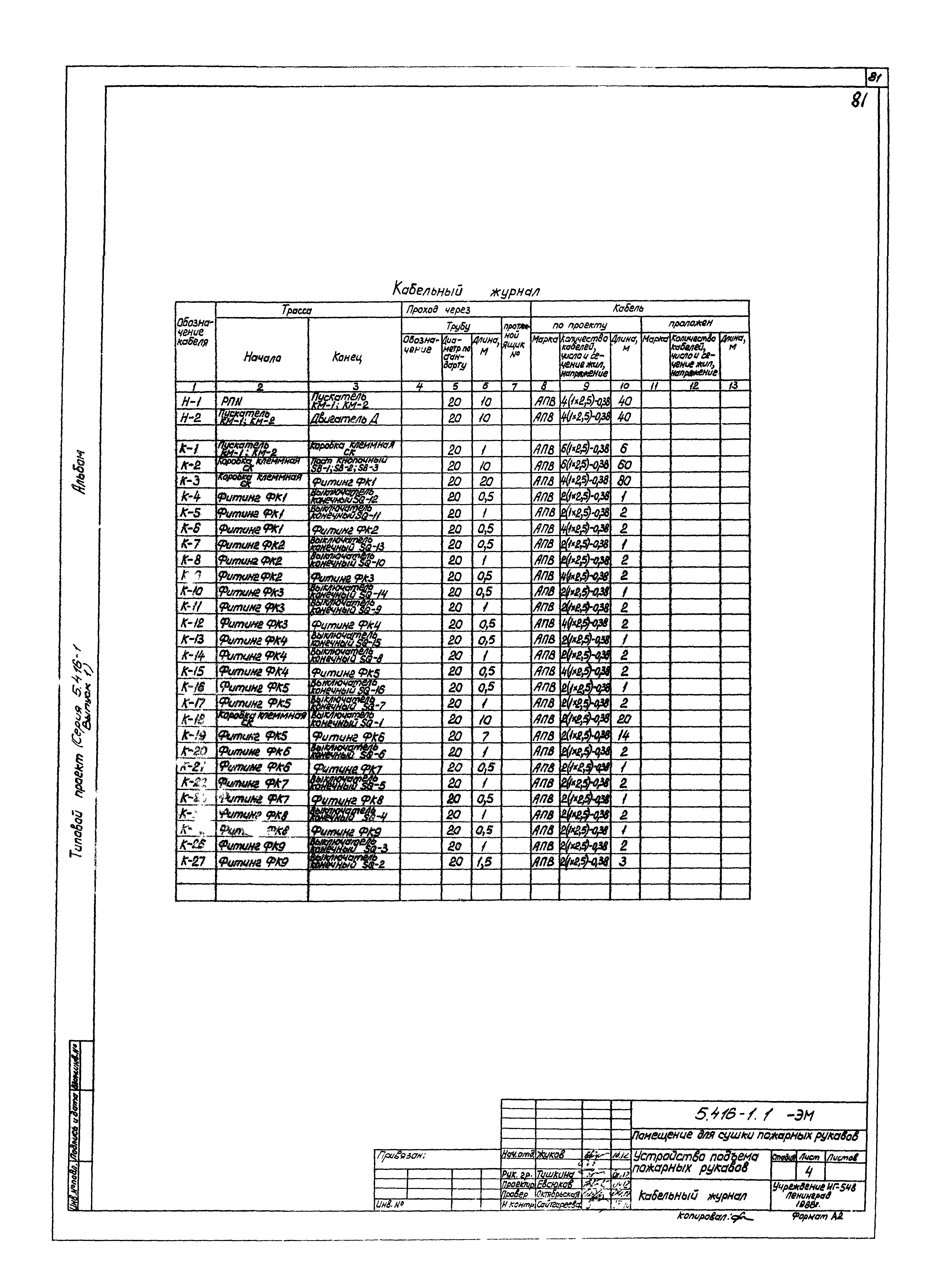 Серия 5.416-1