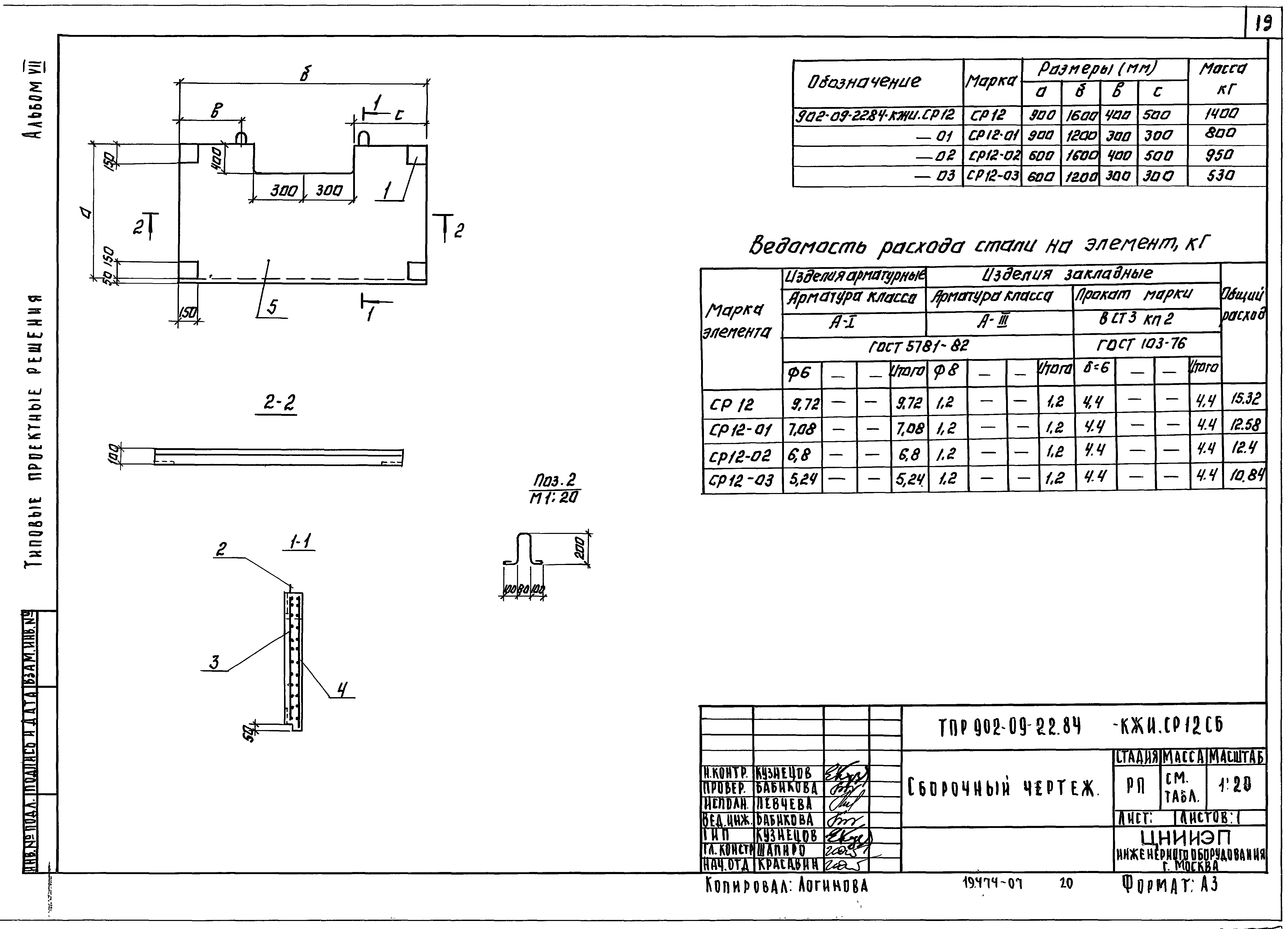 Типовые проектные решения 902-09-22.84