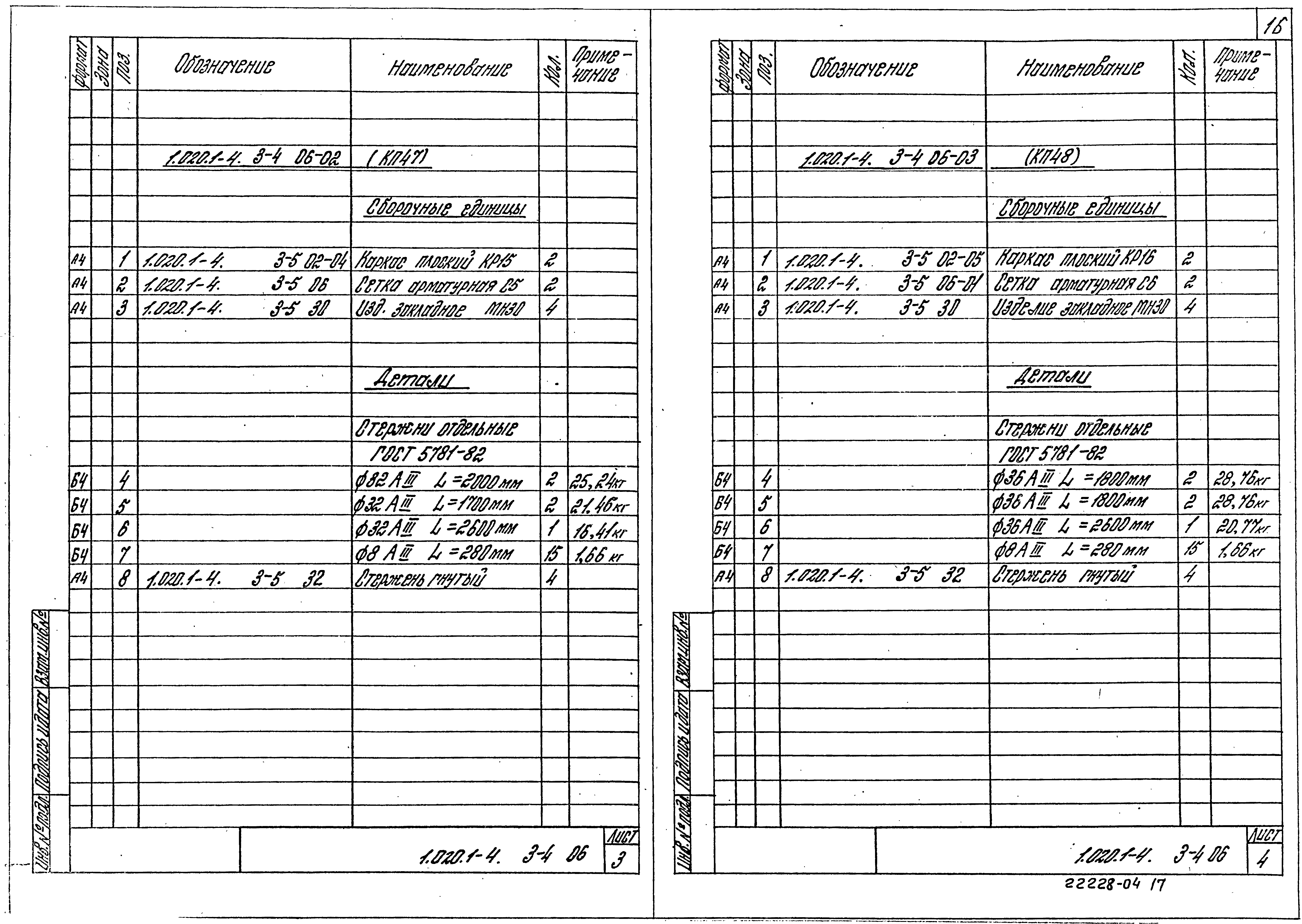 Серия 1.020.1-4