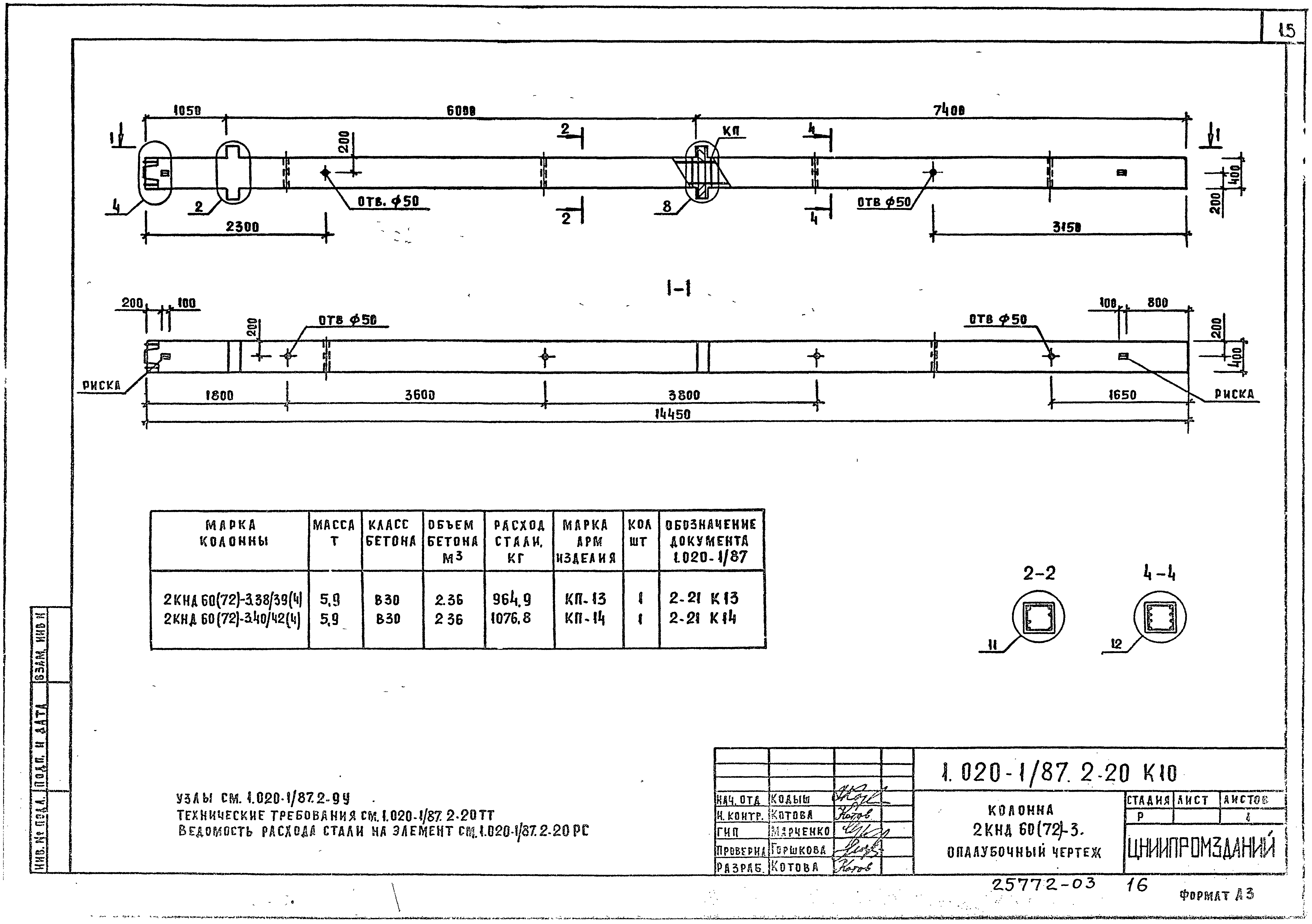 Серия 1.020-1/87