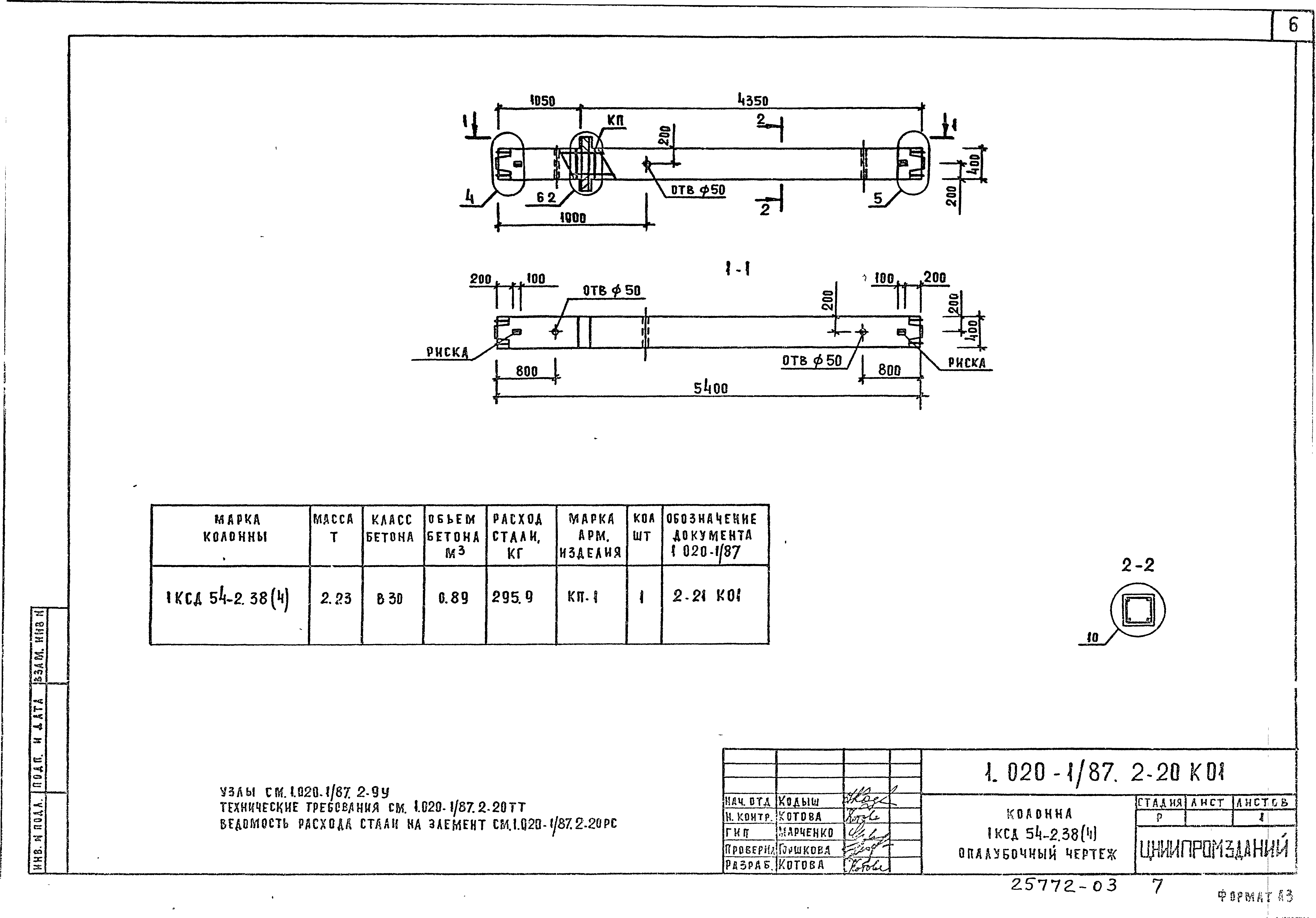 Серия 1.020-1/87