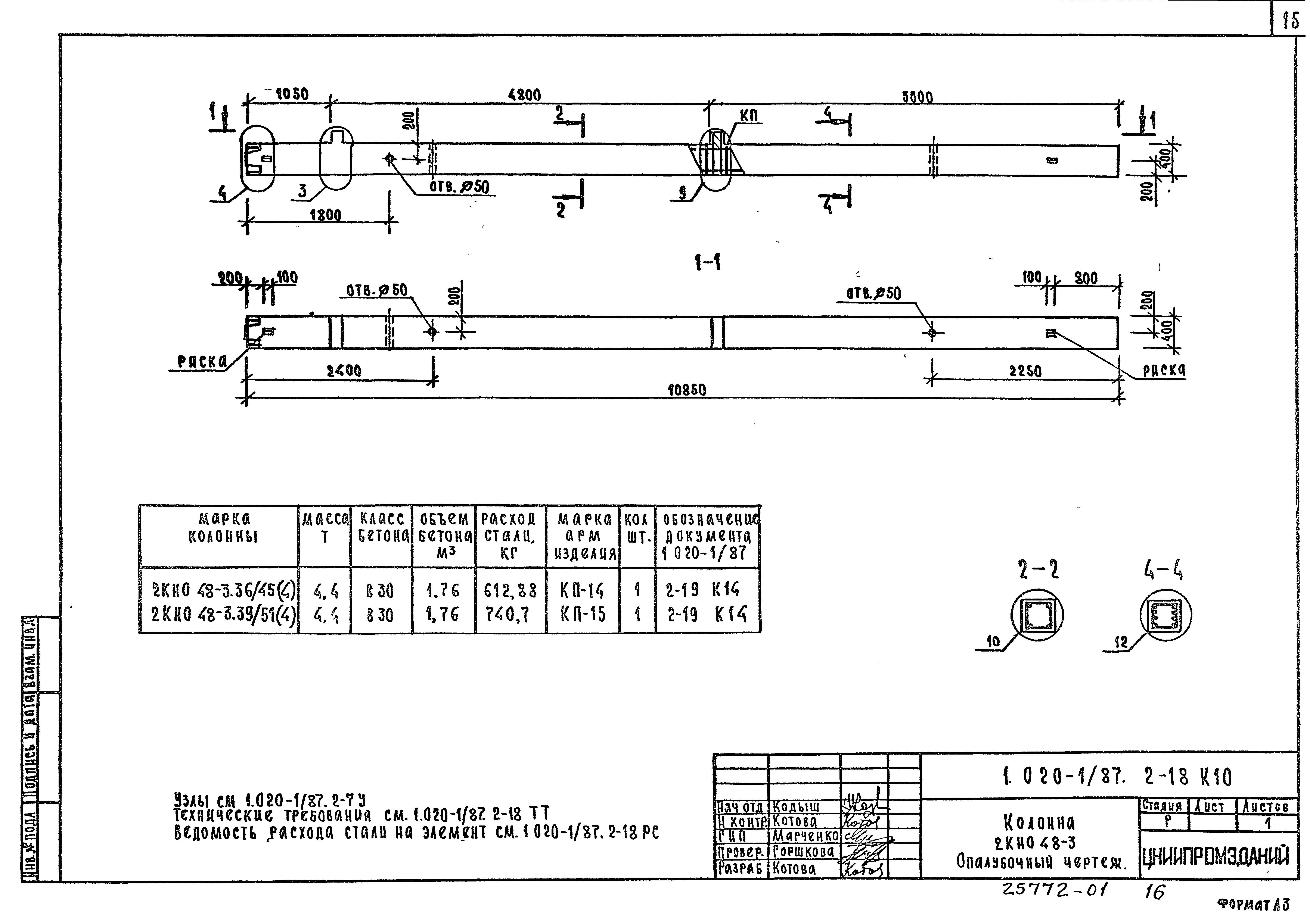 Серия 1.020-1/87