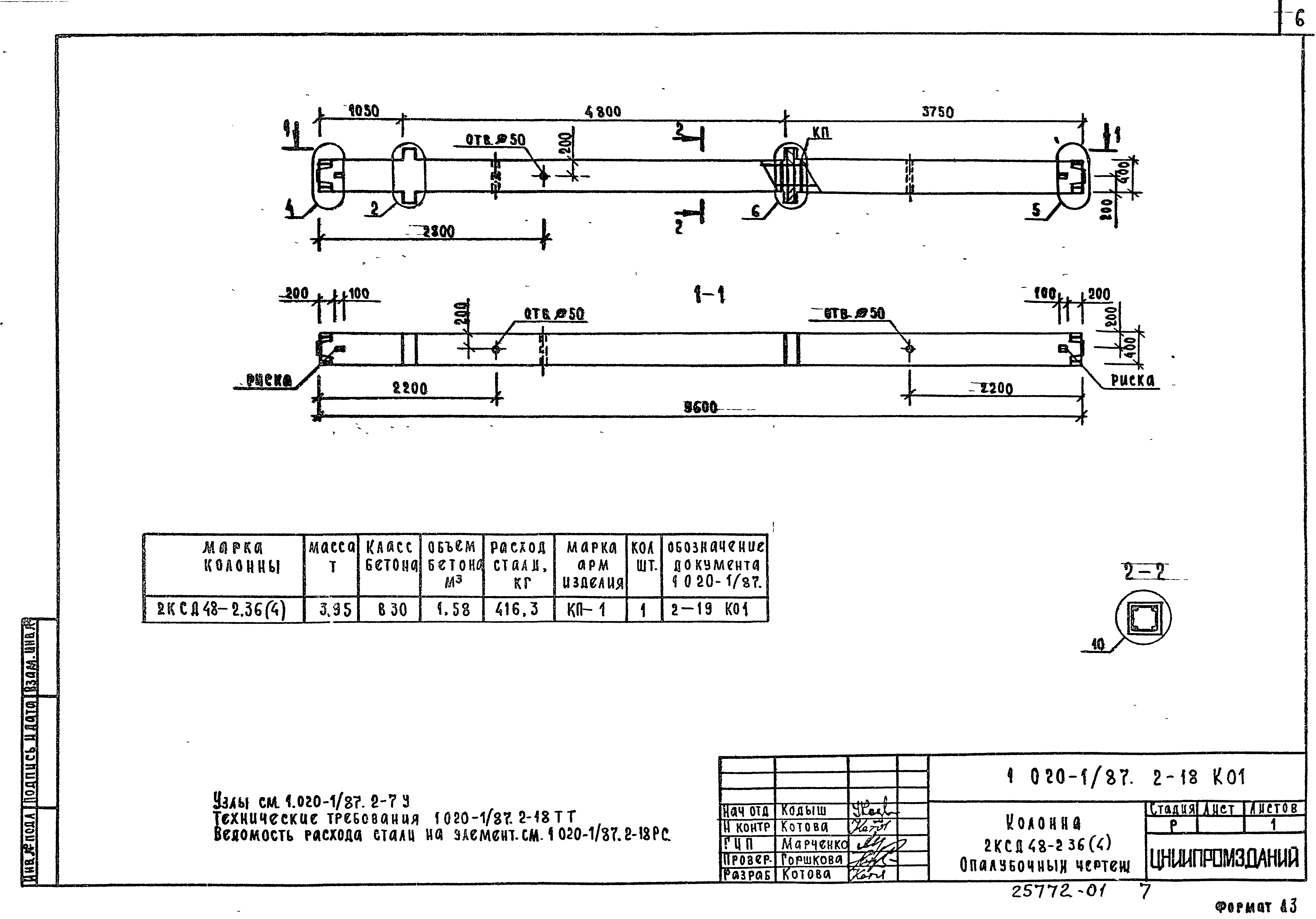 Серия 1.020-1/87