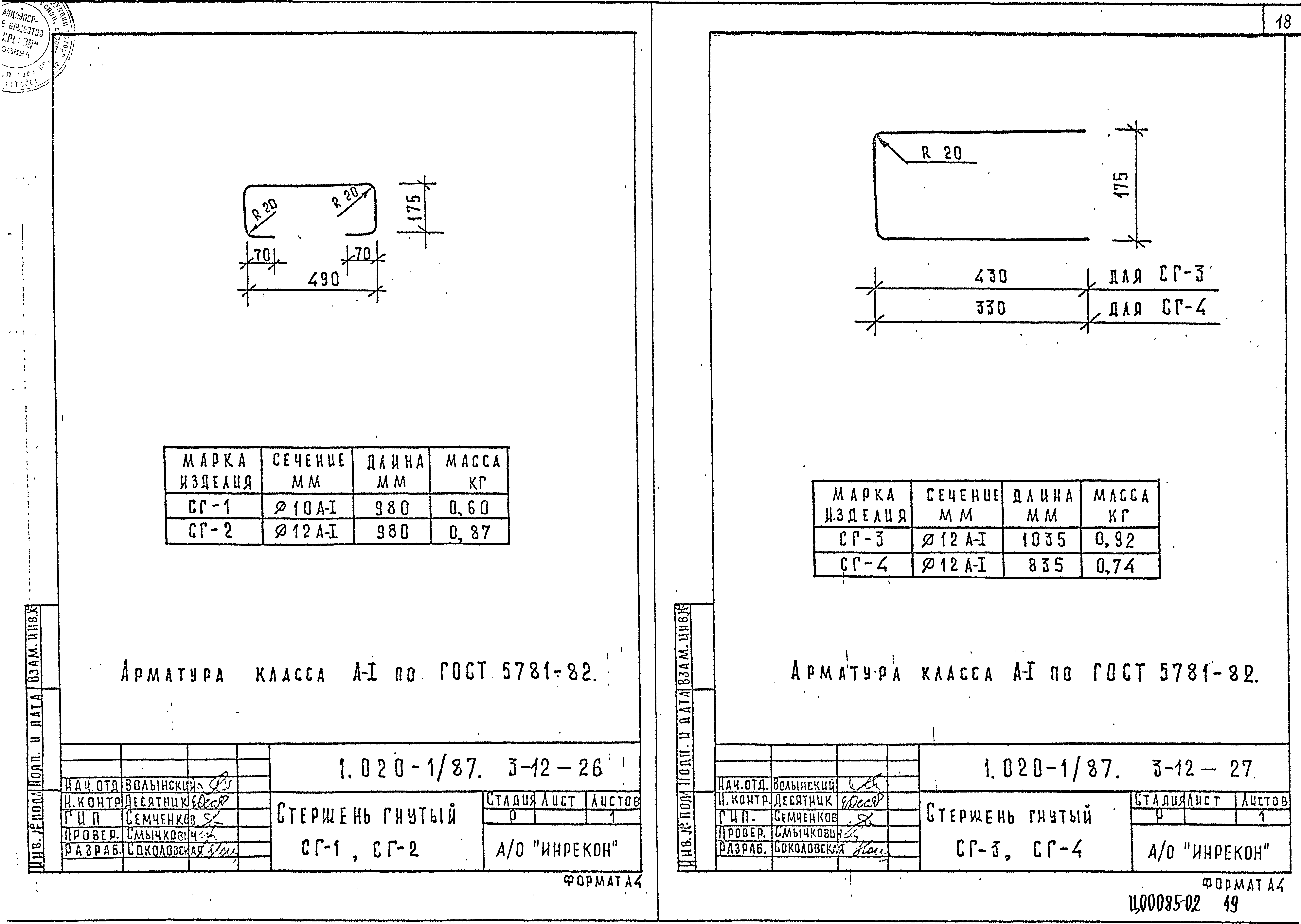 Серия 1.020-1/87