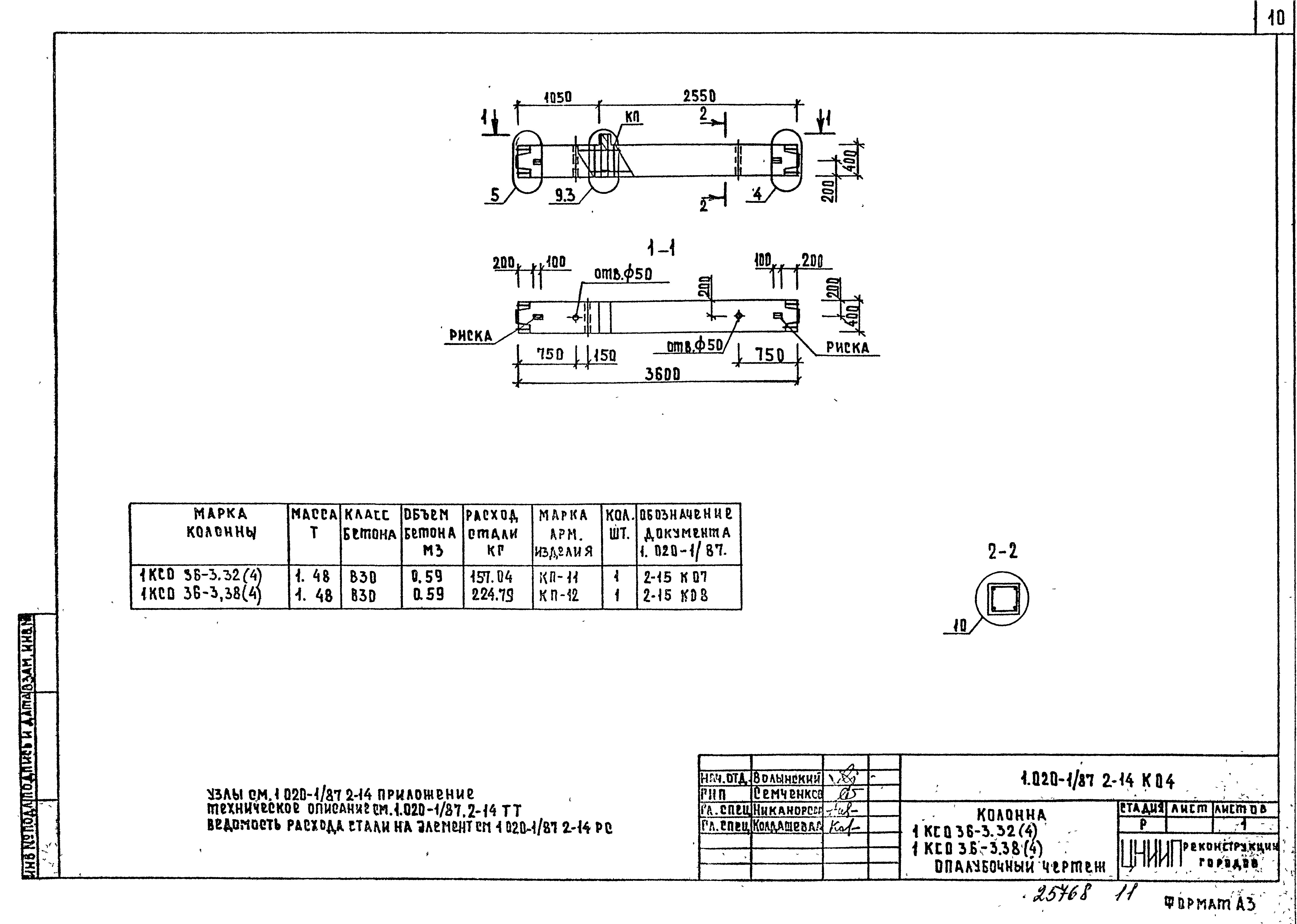 Серия 1.020-1/87