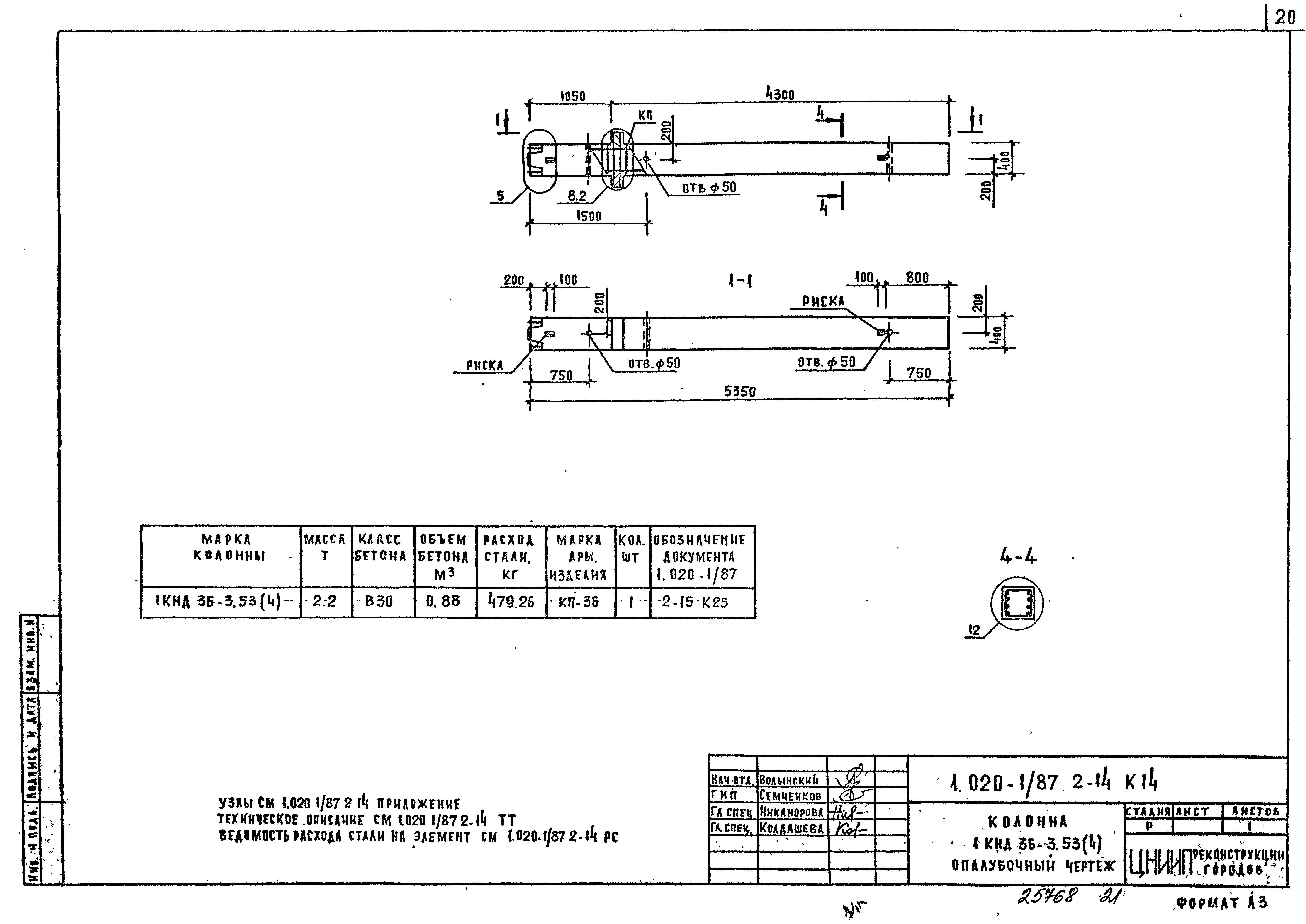 Серия 1.020-1/87