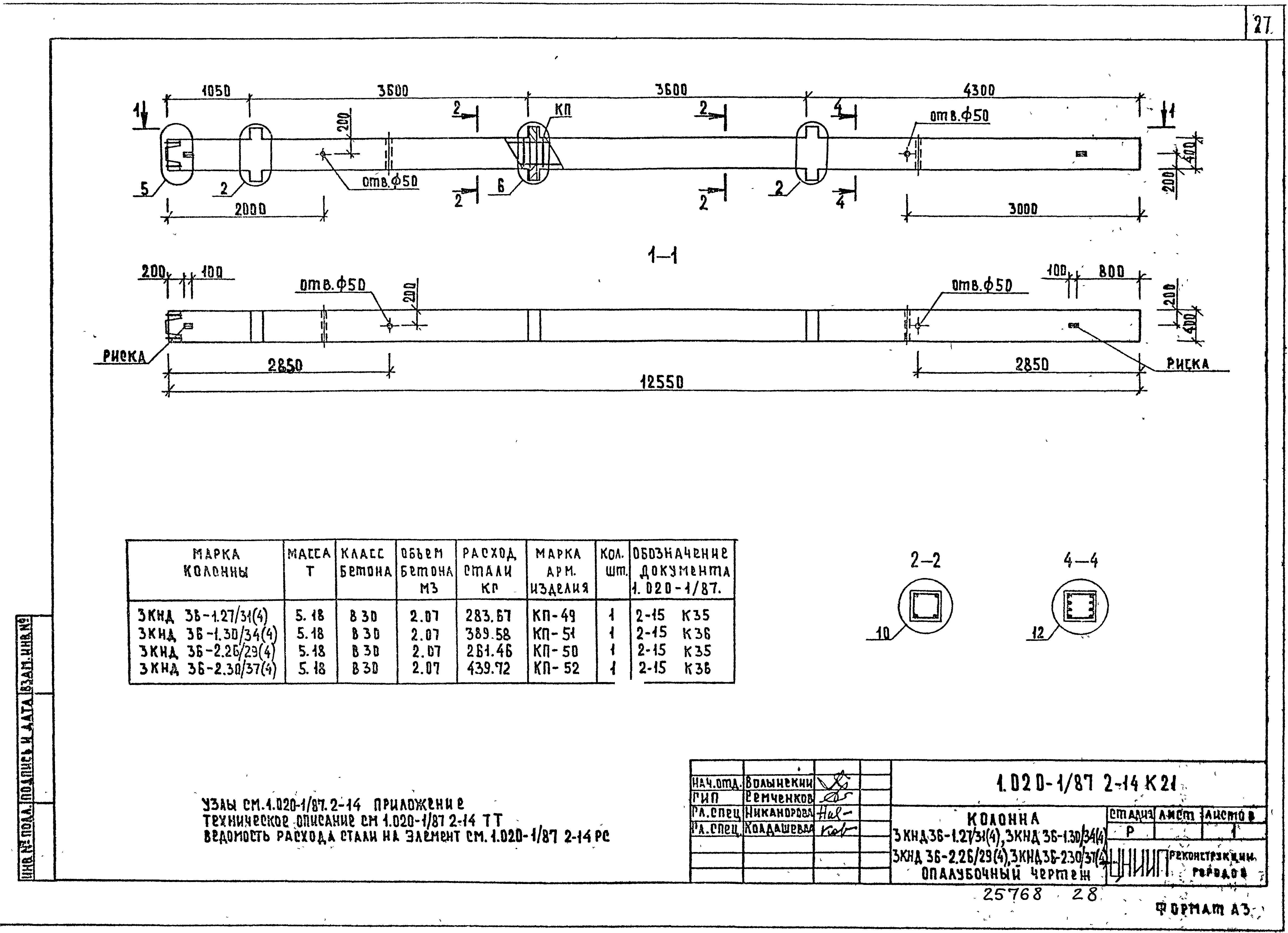 Серия 1.020-1/87