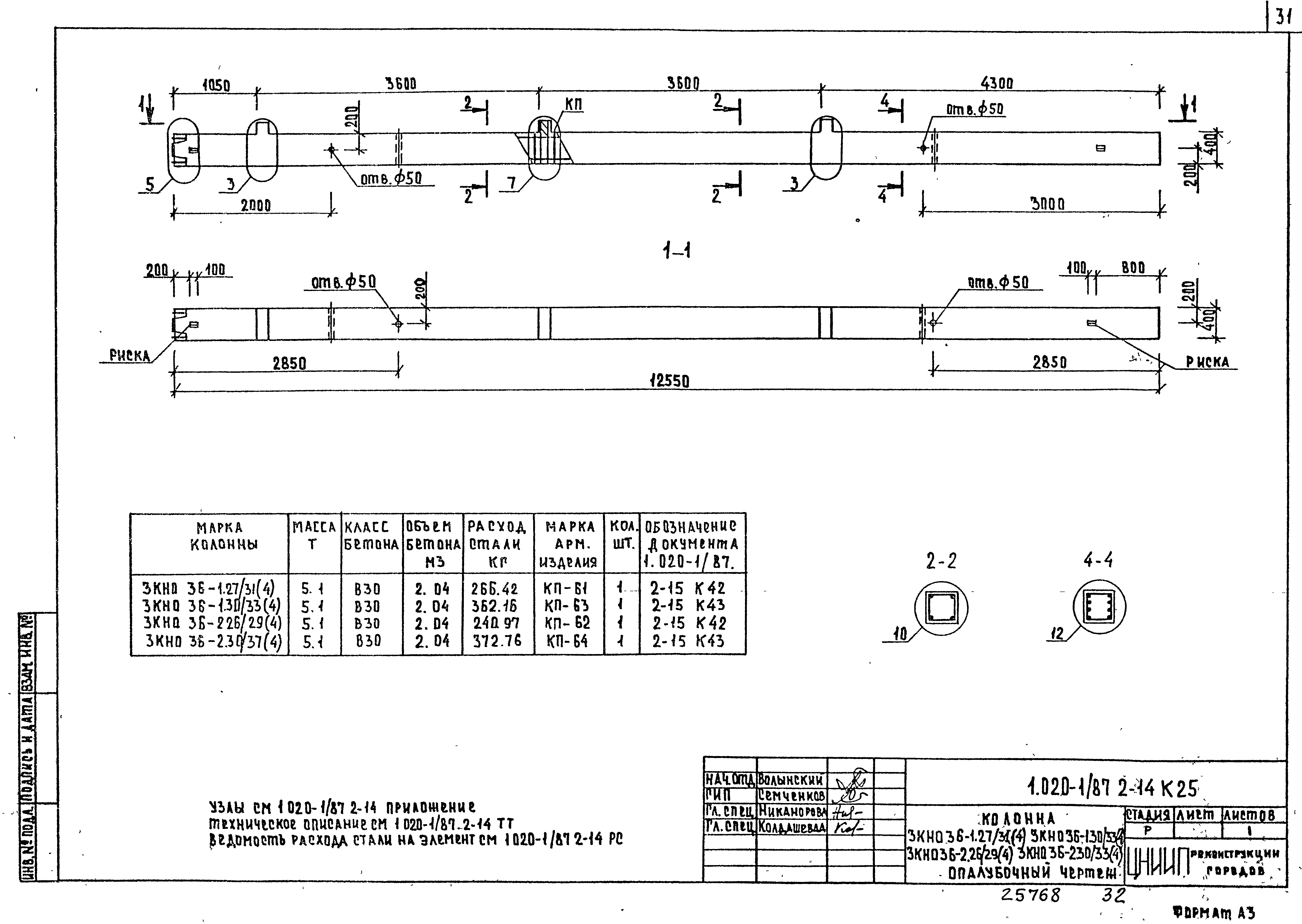 Серия 1.020-1/87