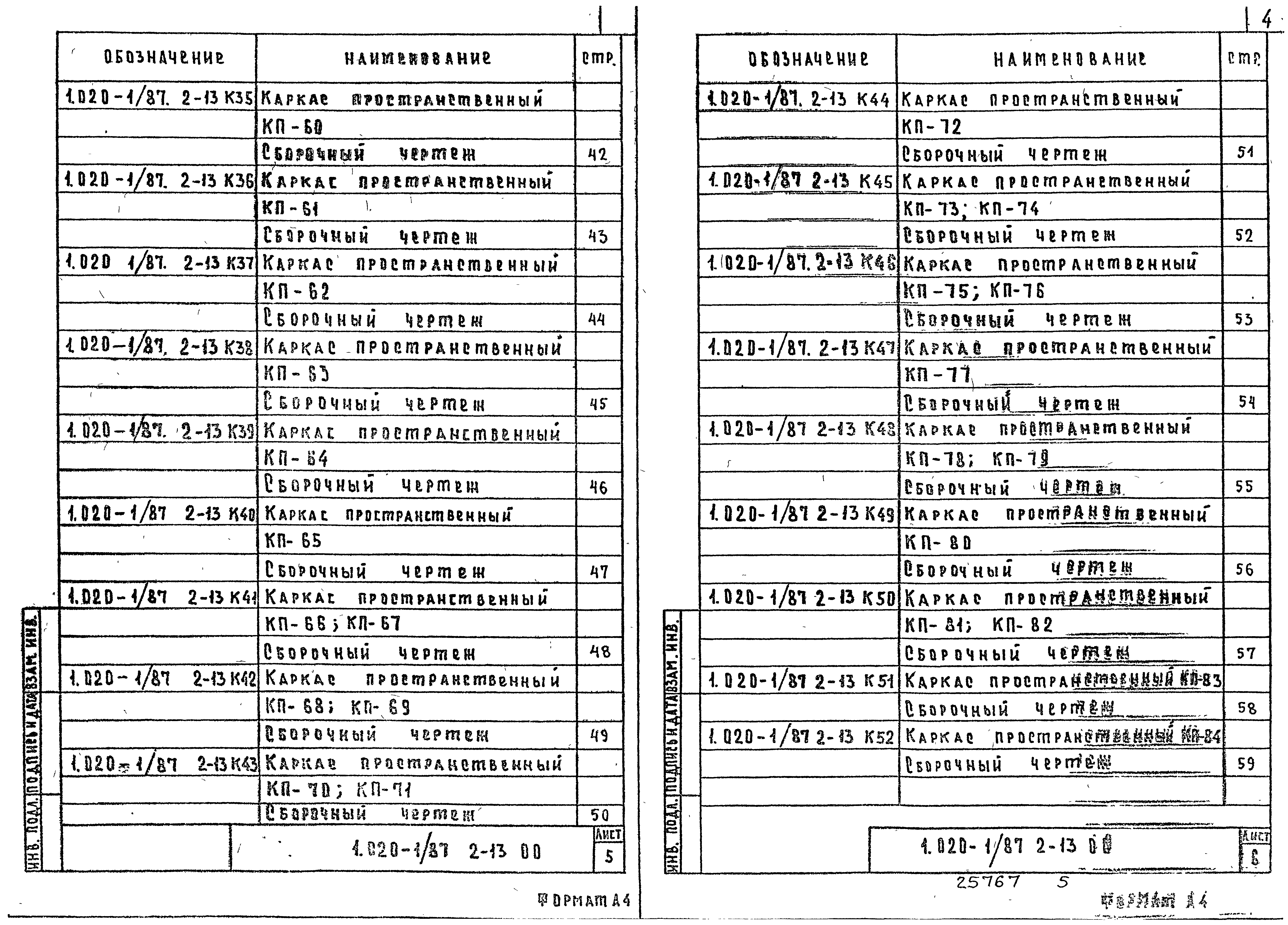 Серия 1.020-1/87