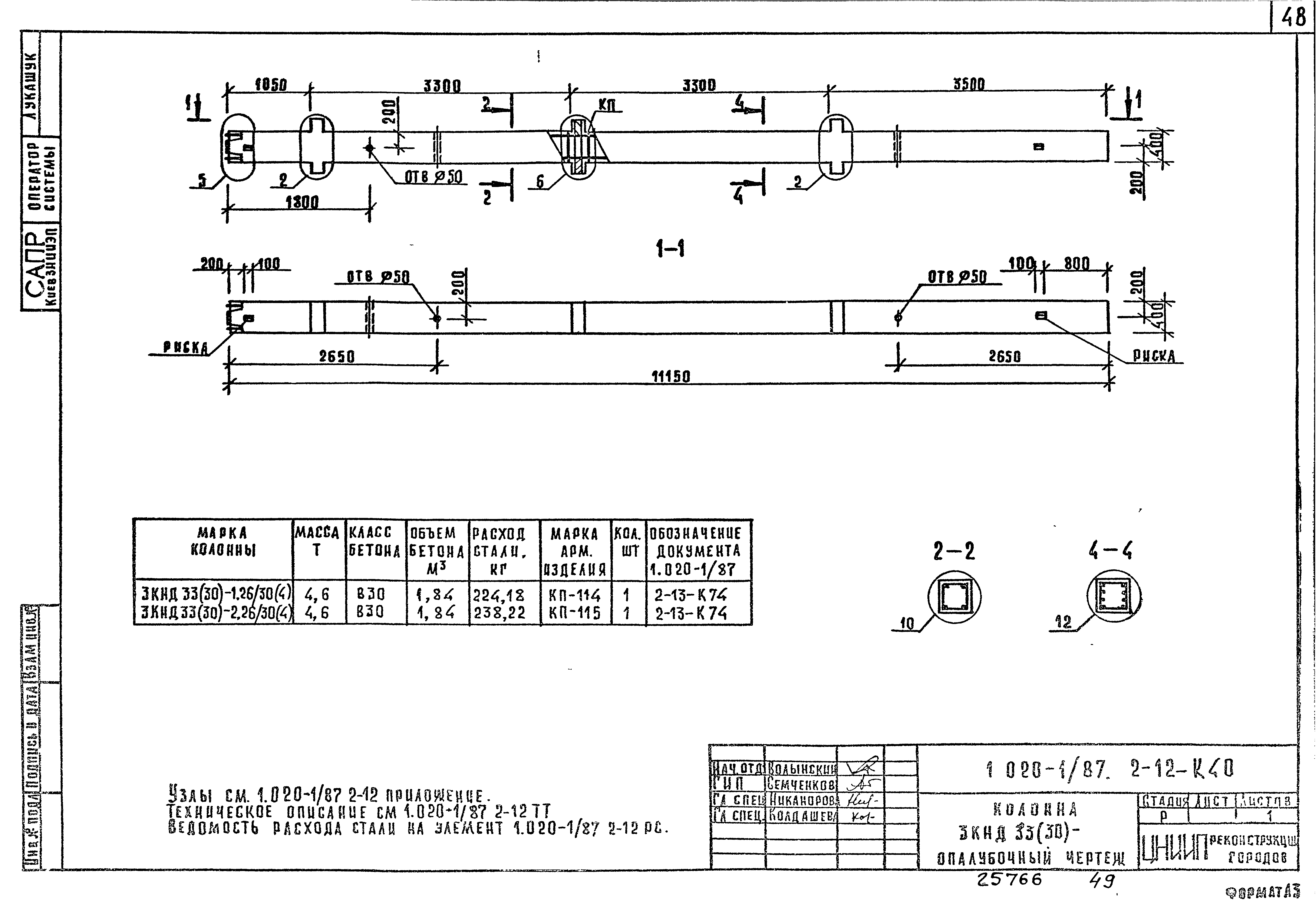 Серия 1.020-1/87