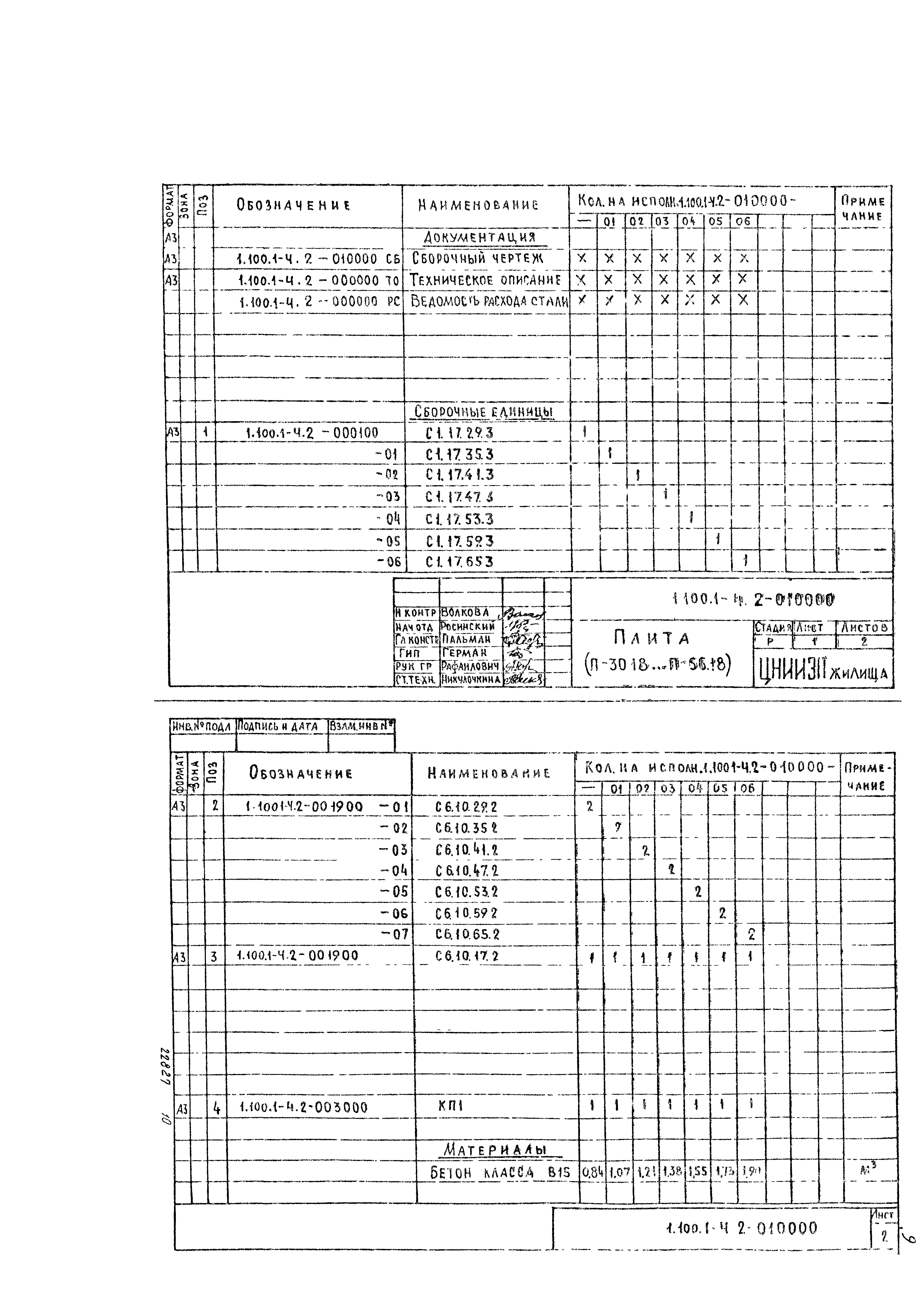 Серия 1.100.1-4