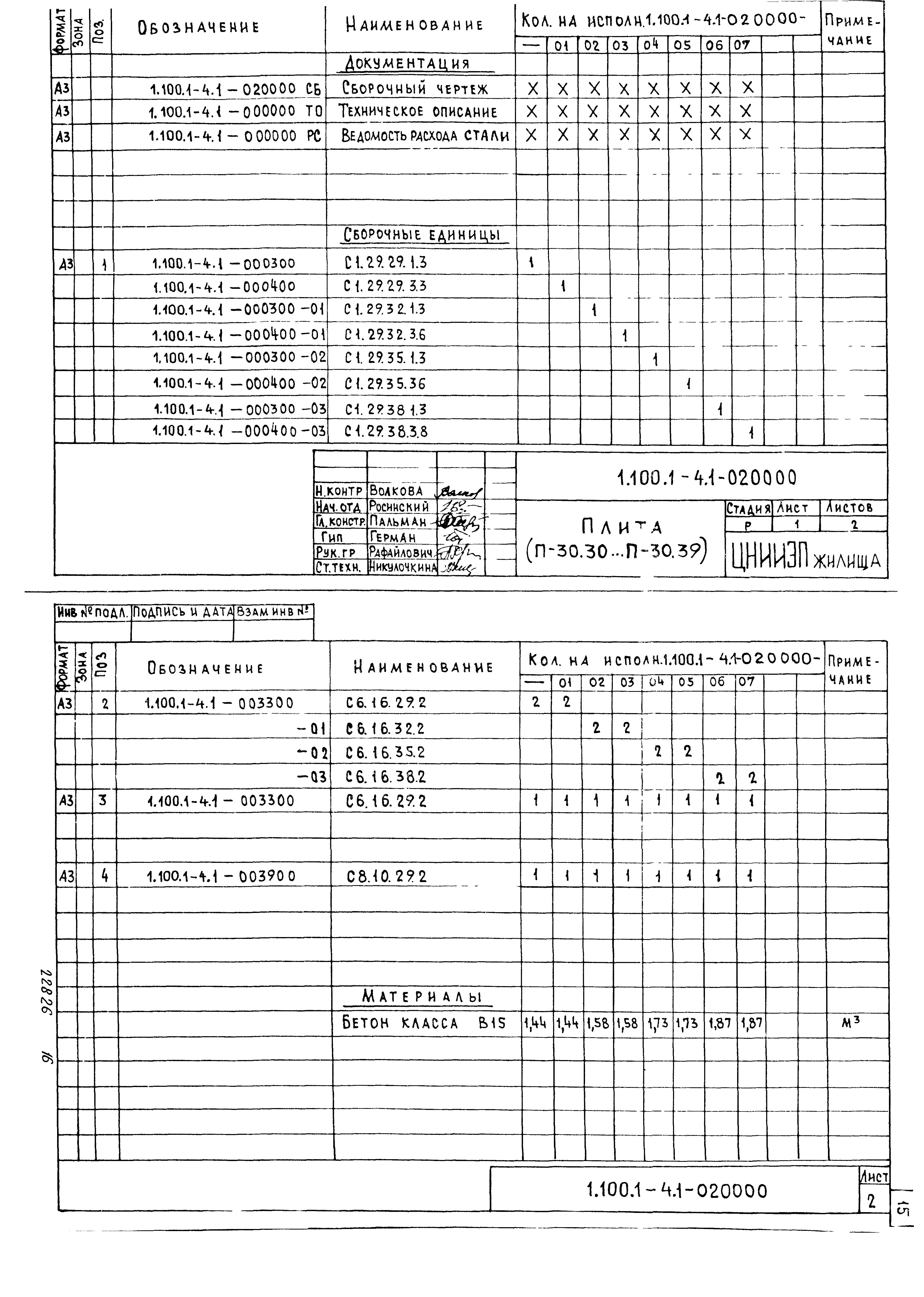 Серия 1.100.1-4