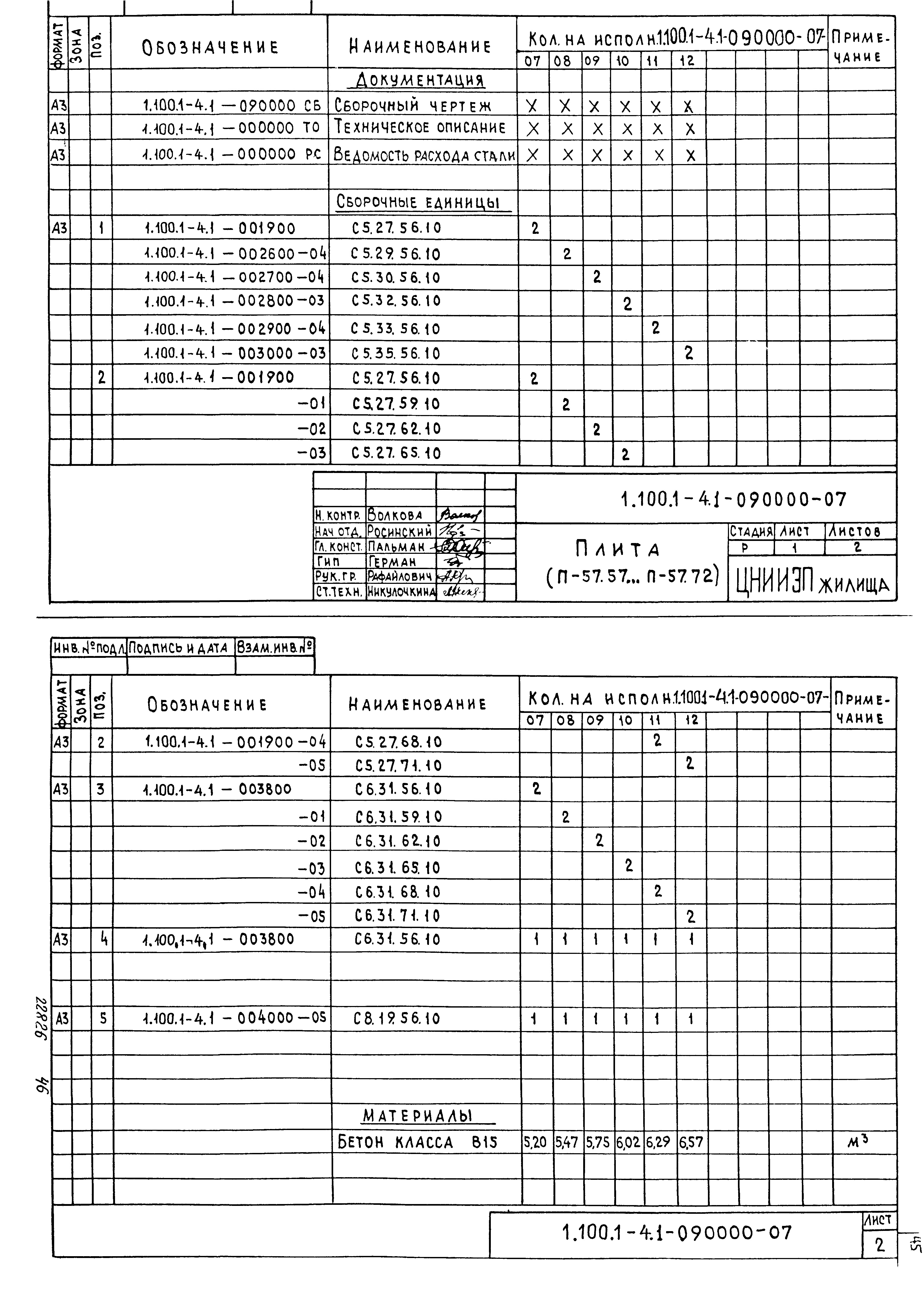 Серия 1.100.1-4