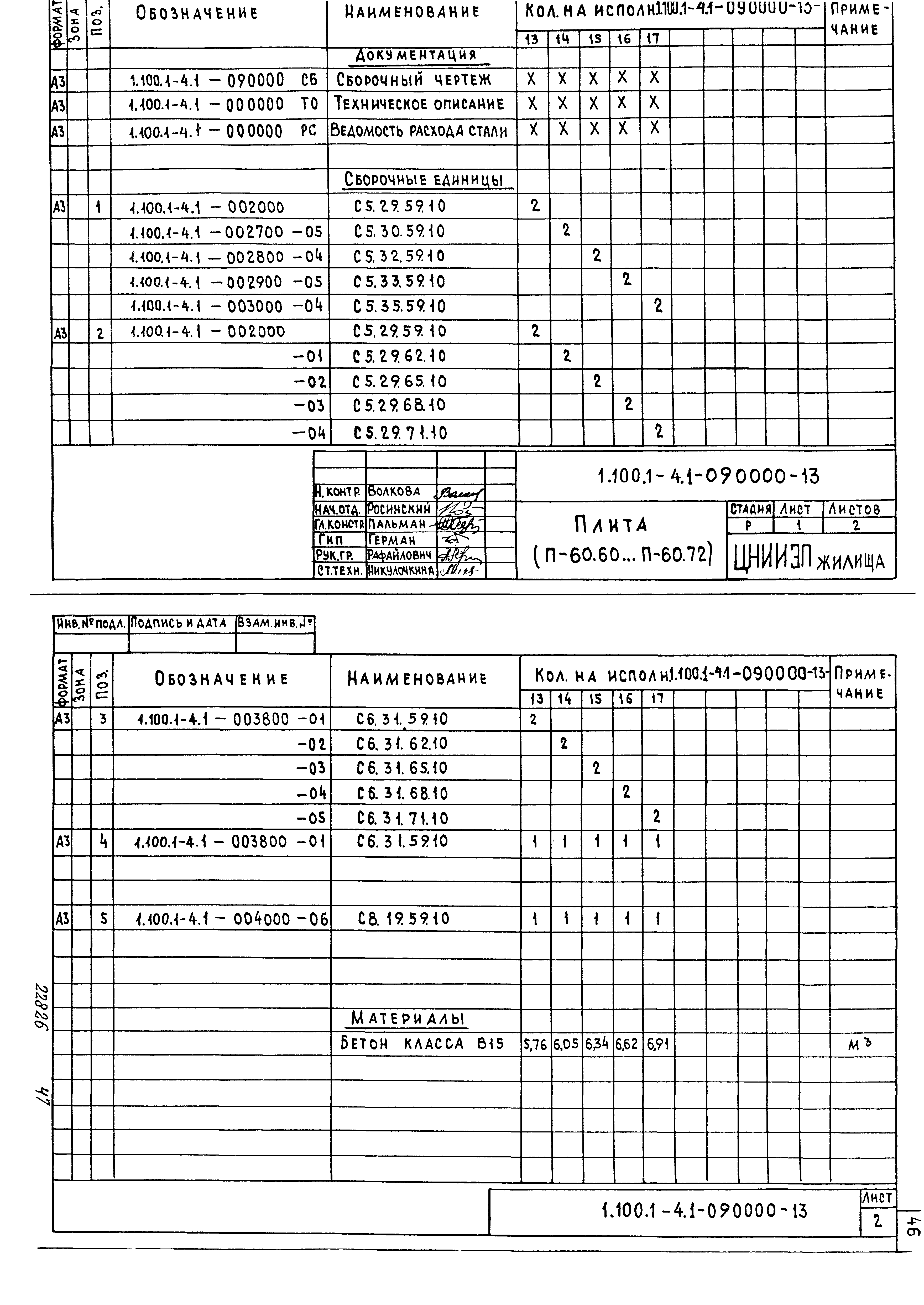 Серия 1.100.1-4