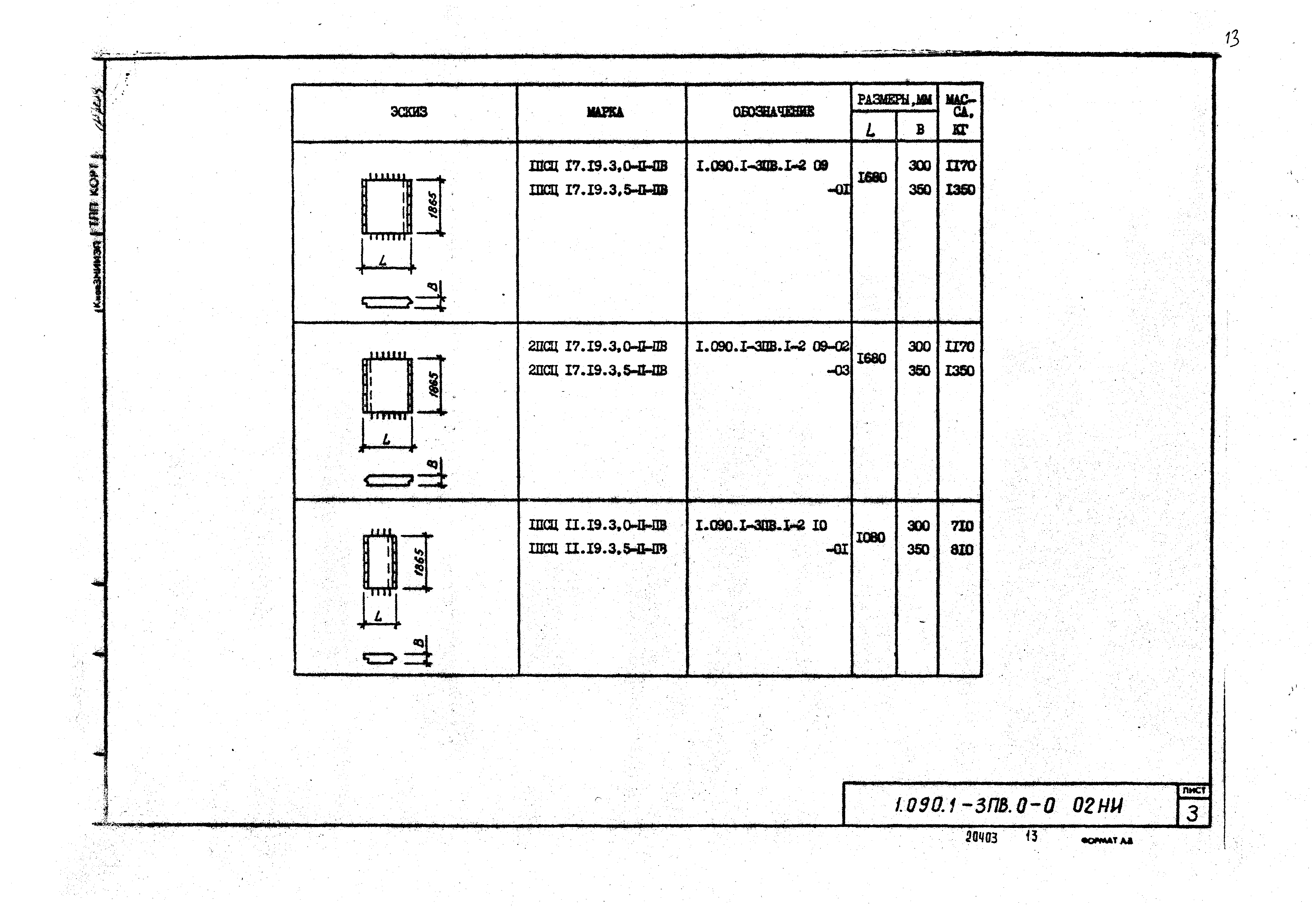 Серия 1.090.1-3пв