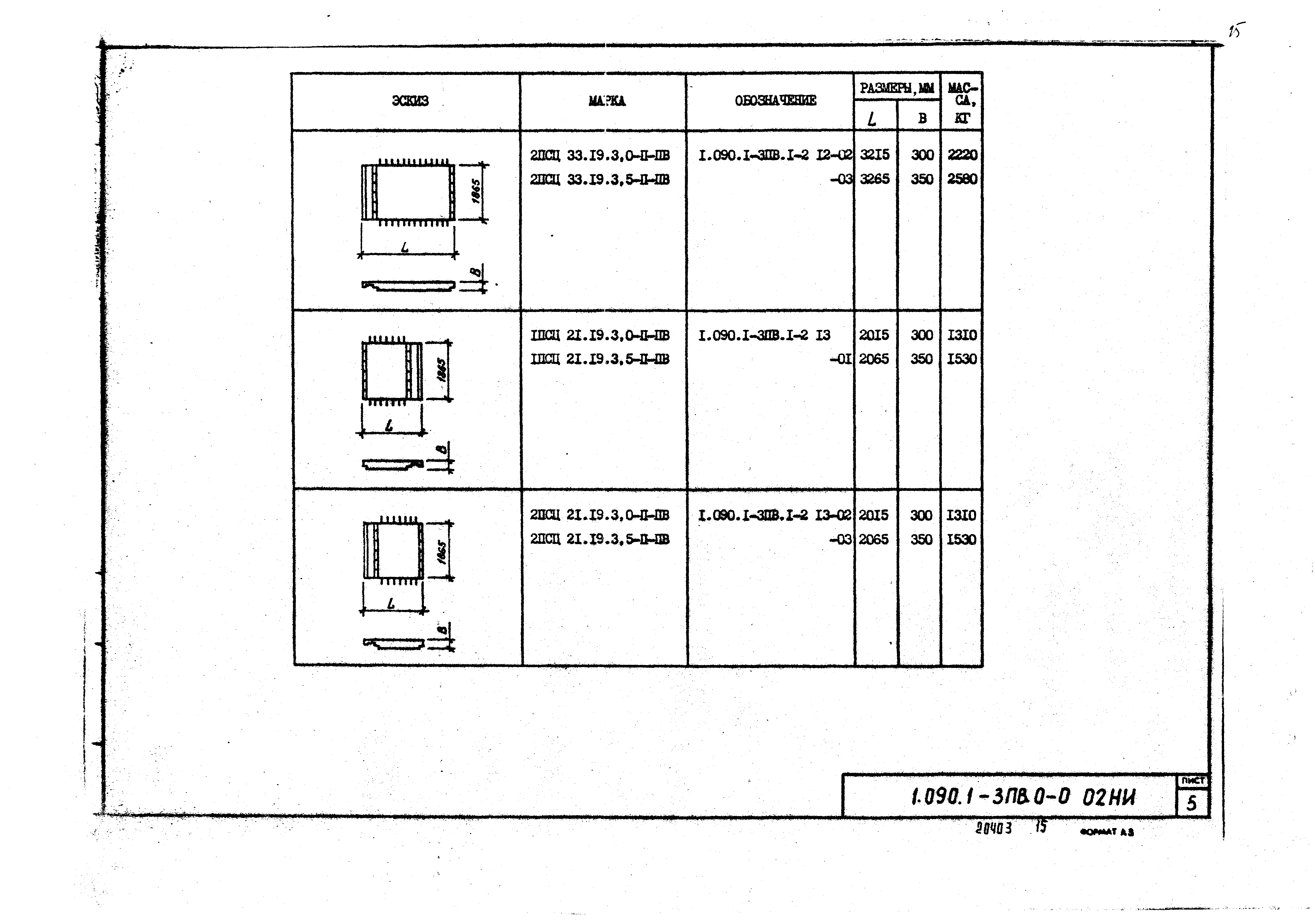 Серия 1.090.1-3пв