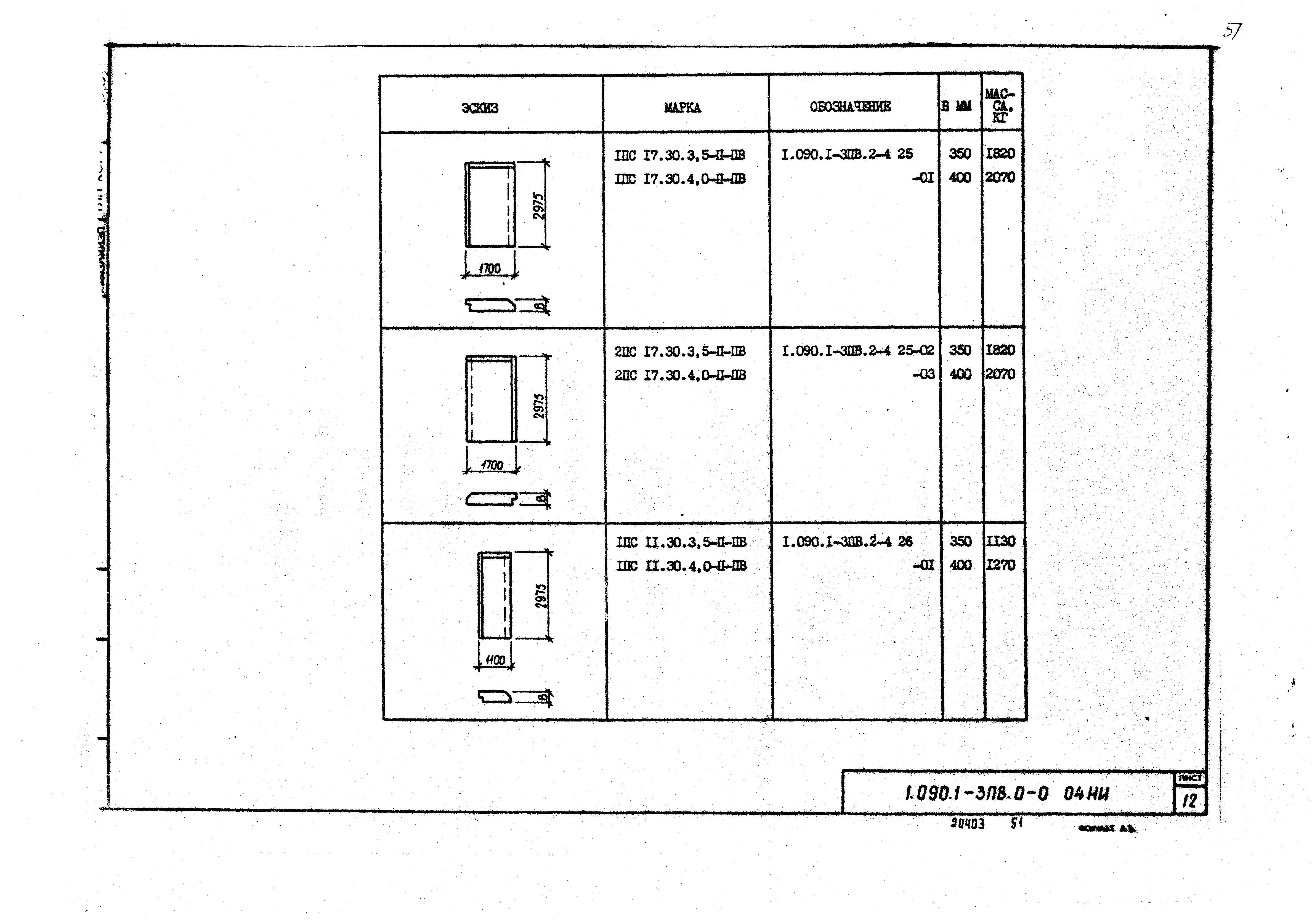 Серия 1.090.1-3пв
