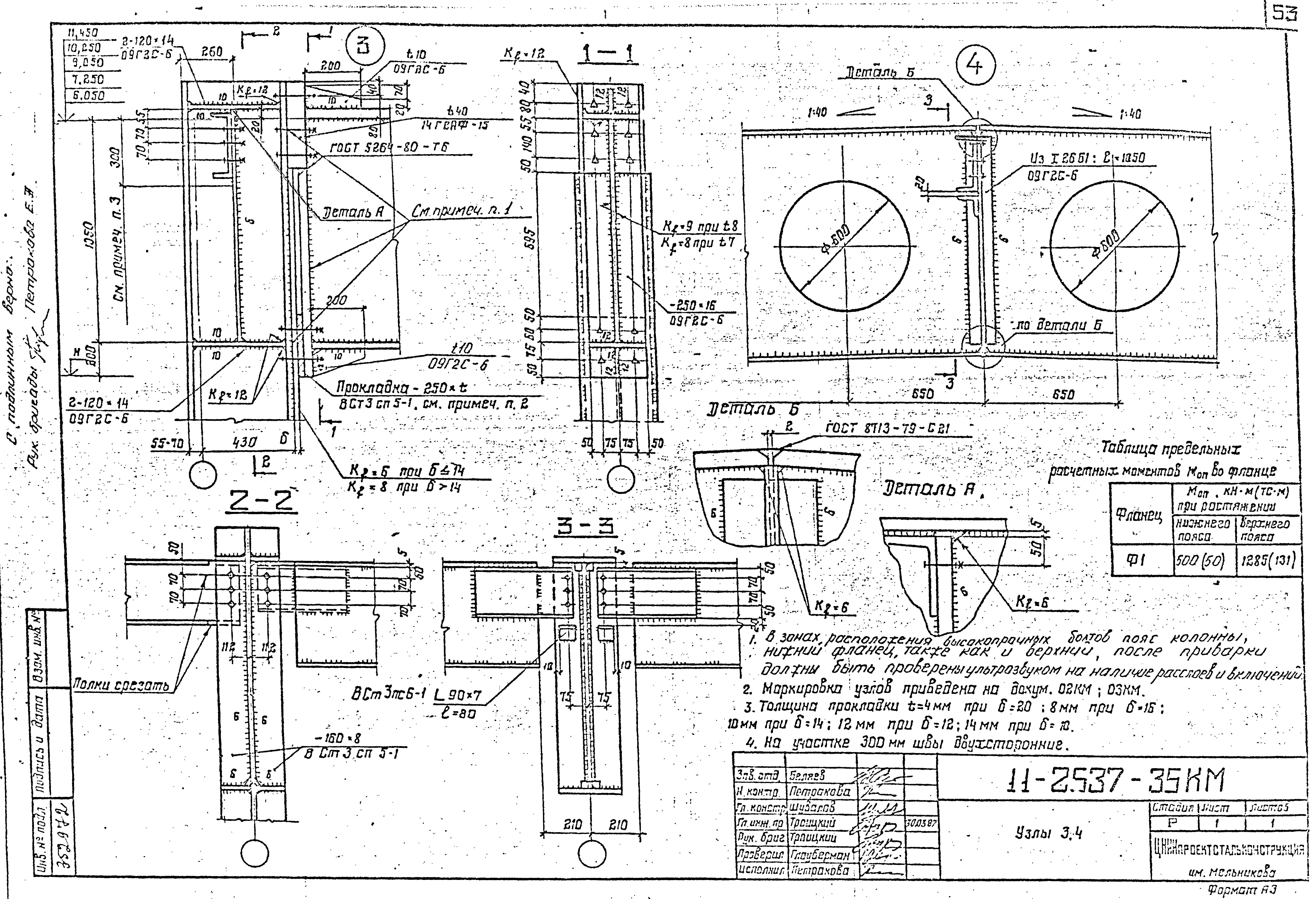 Шифр 11-2537КМ