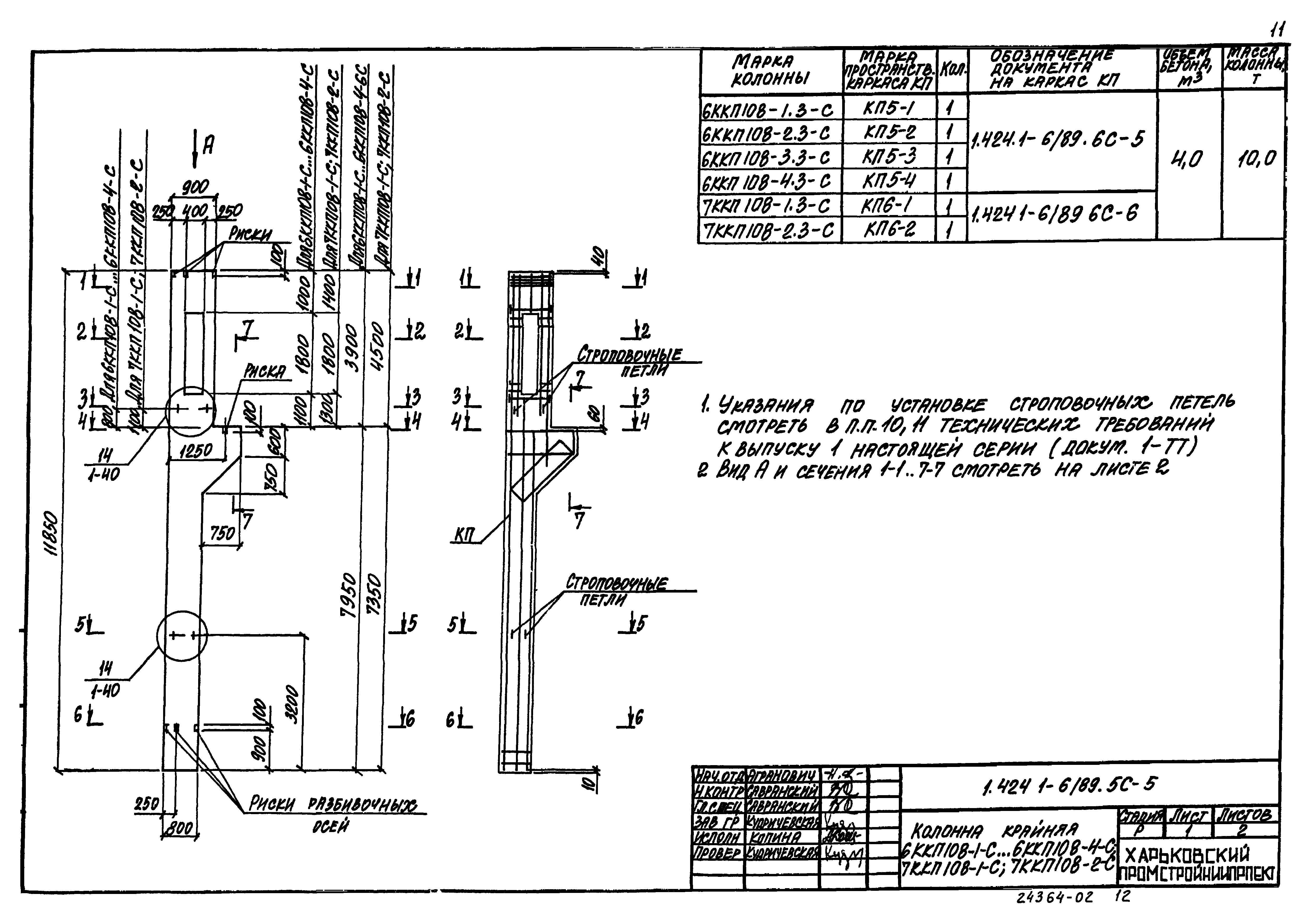 Серия 1.424.1-6/89