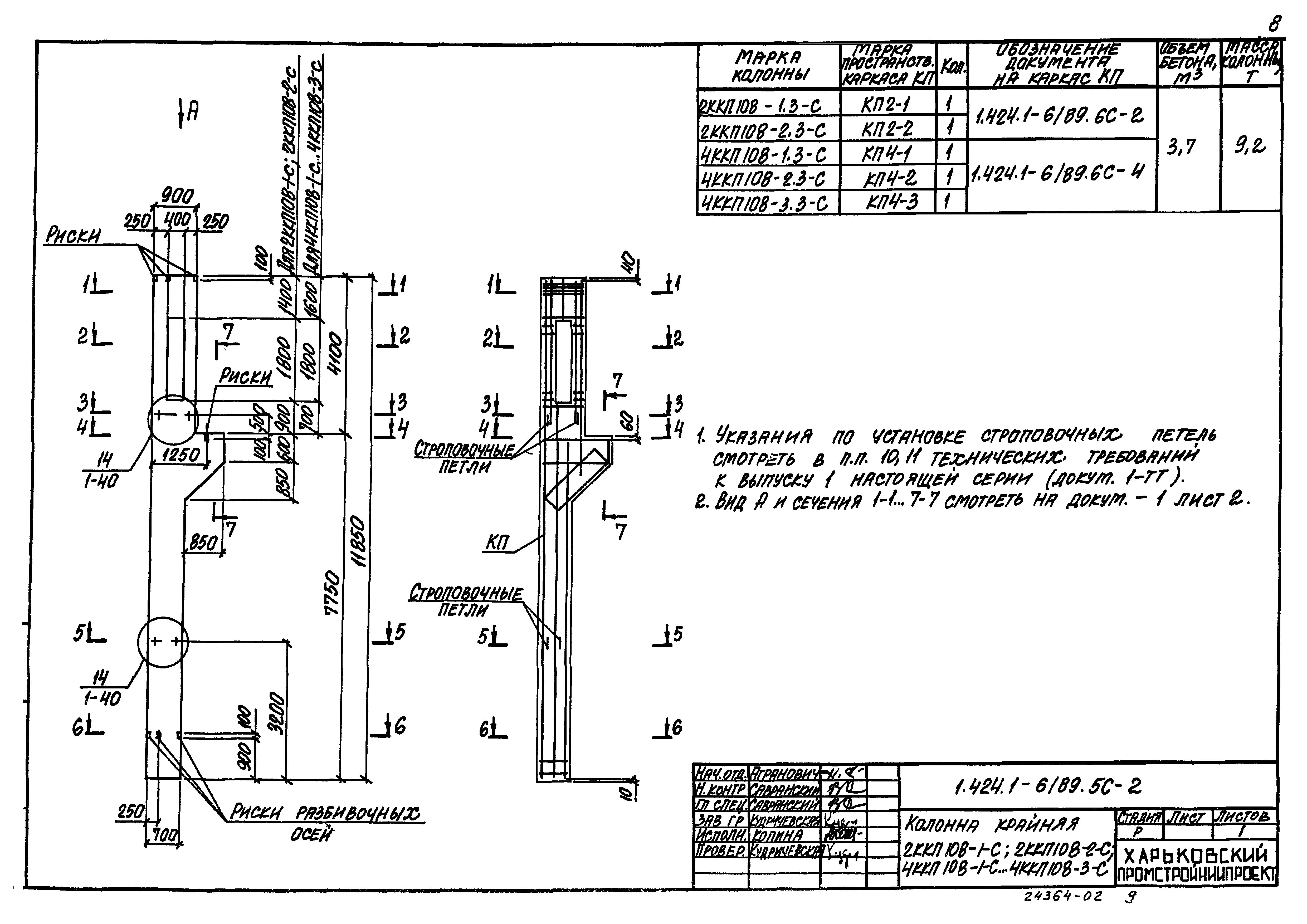 Серия 1.424.1-6/89