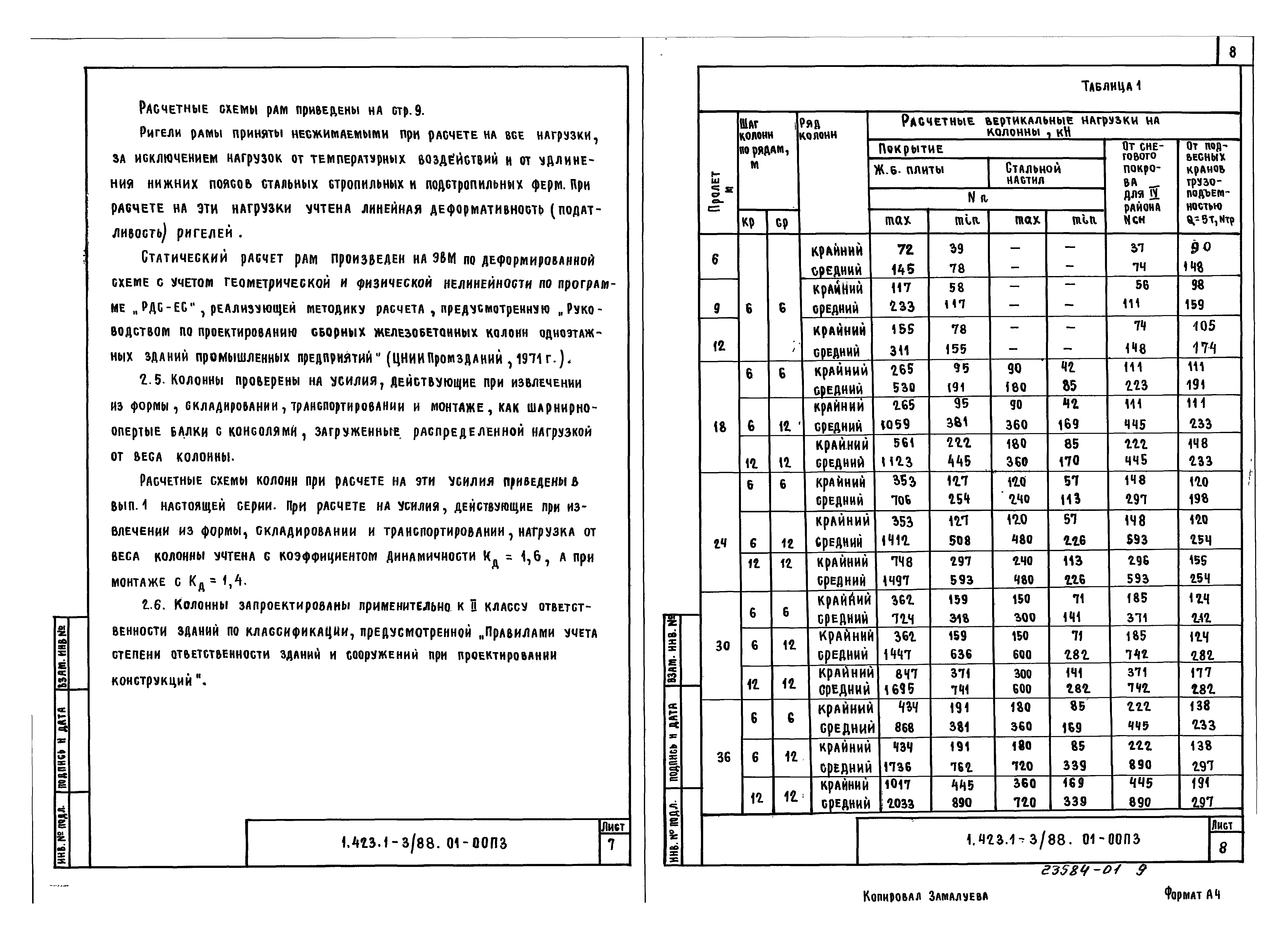 Серия 1.423.1-3/88