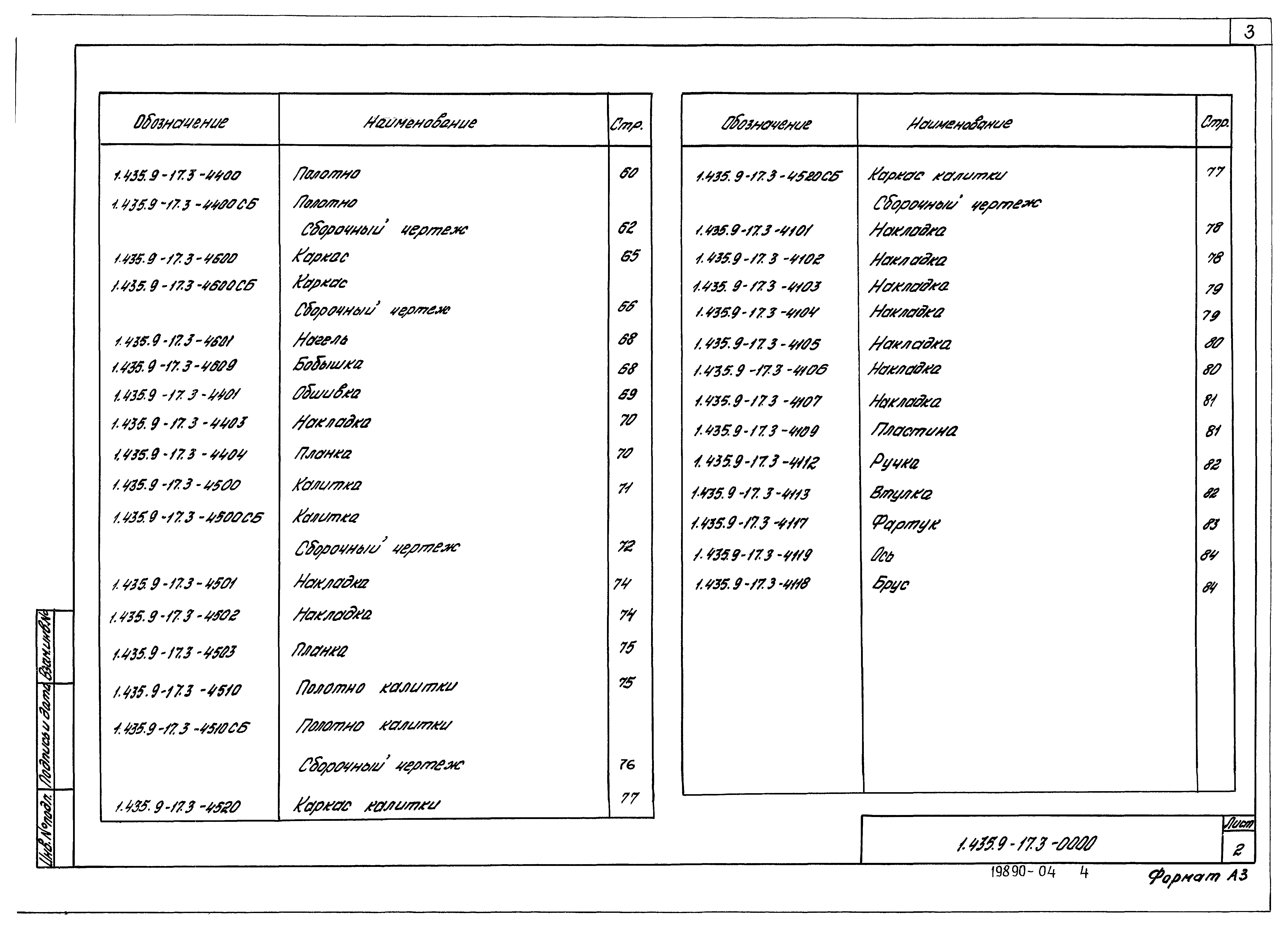 Серия 1.435.9-17