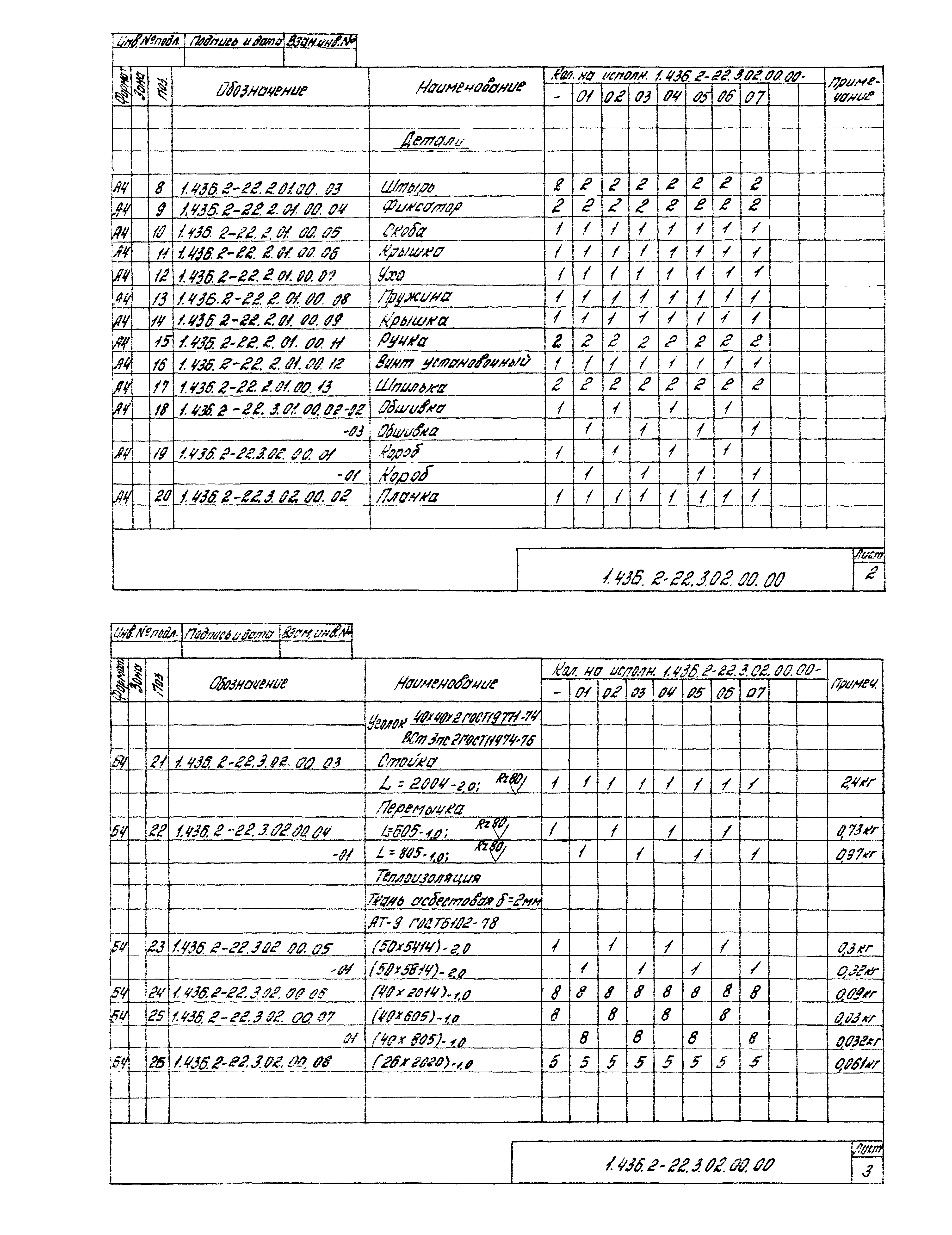 Серия 1.436.2-22