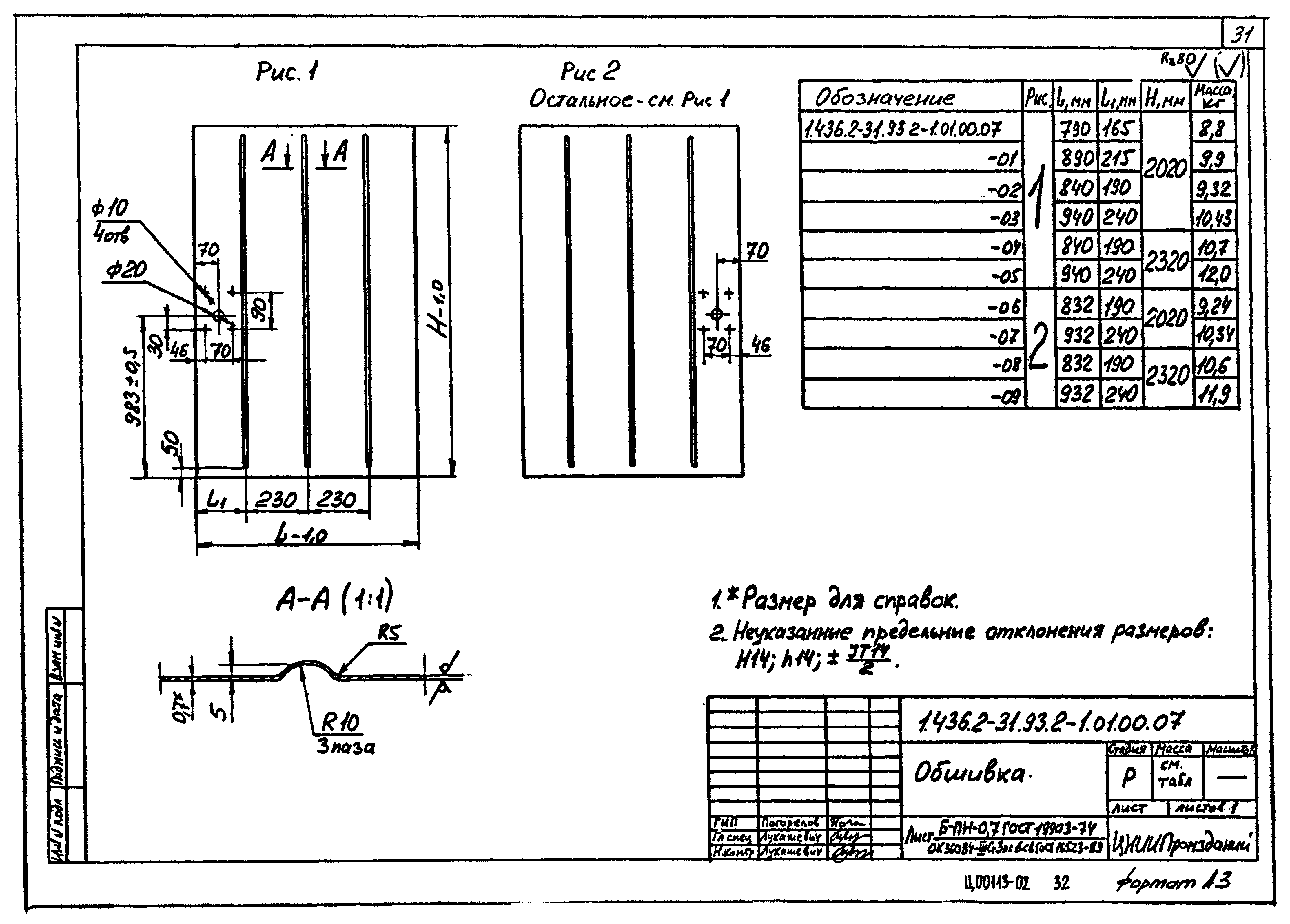 Серия 1.436.2-31.93
