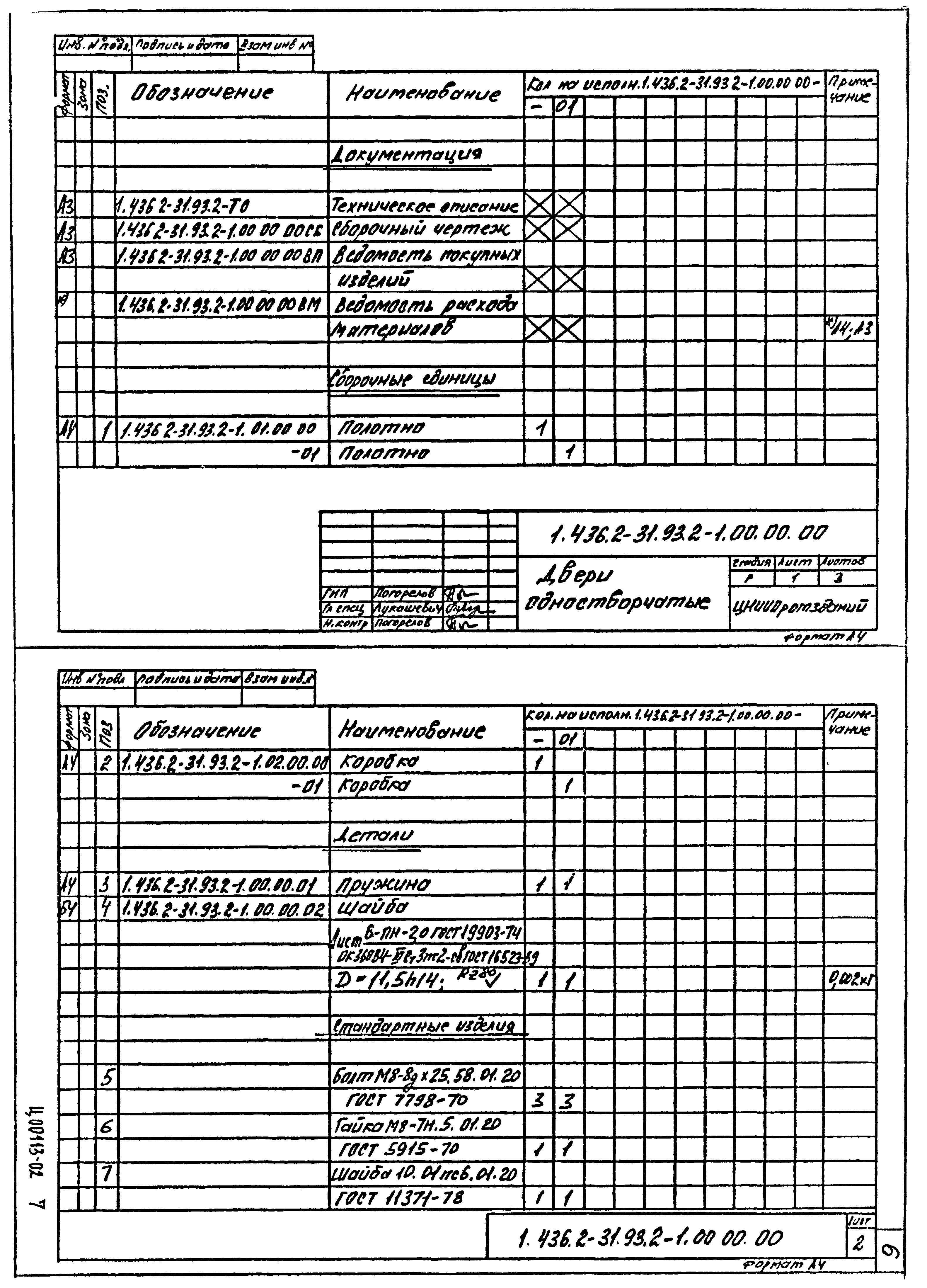 Серия 1.436.2-31.93