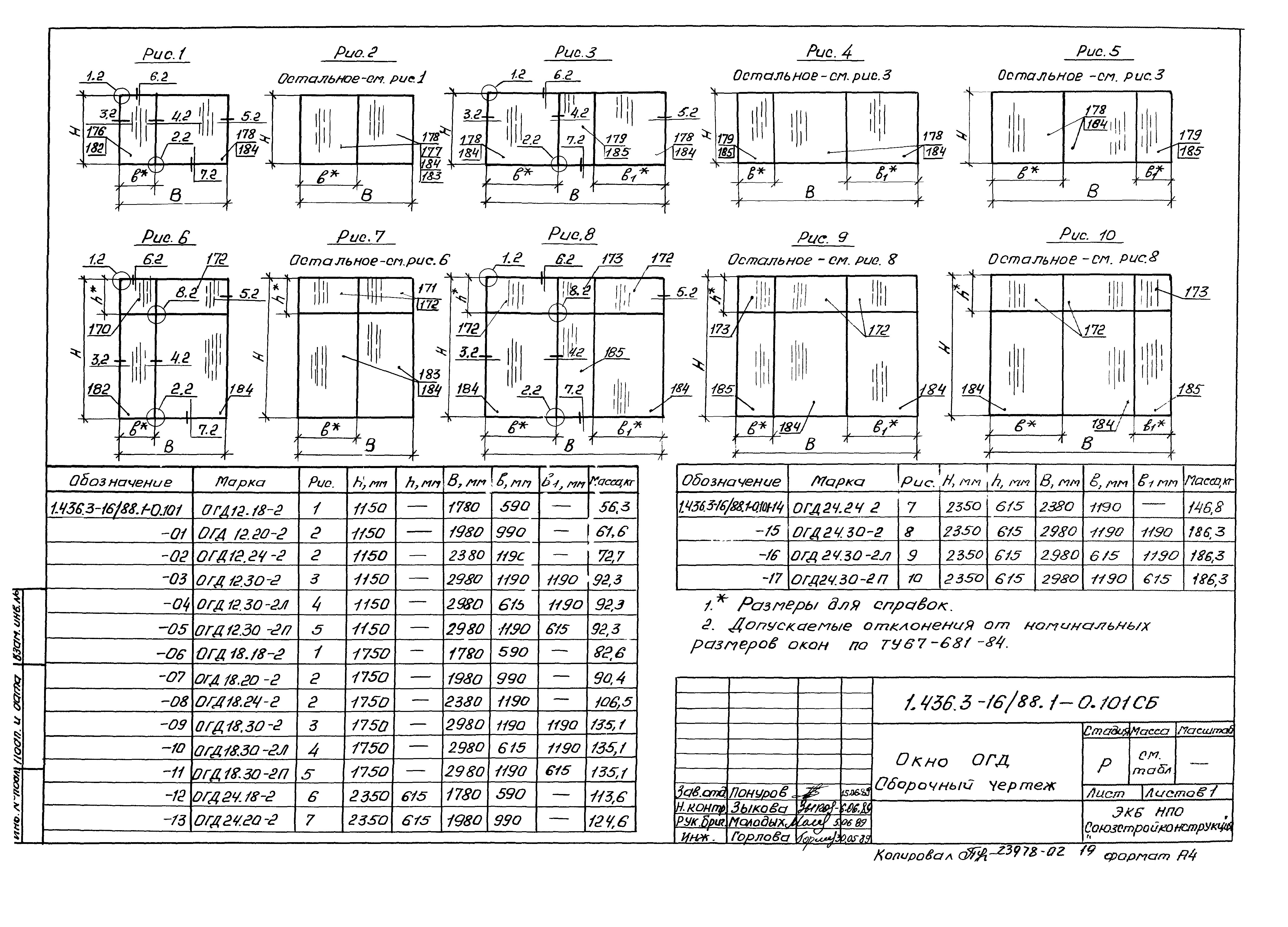 Серия 1.436.3-16/88