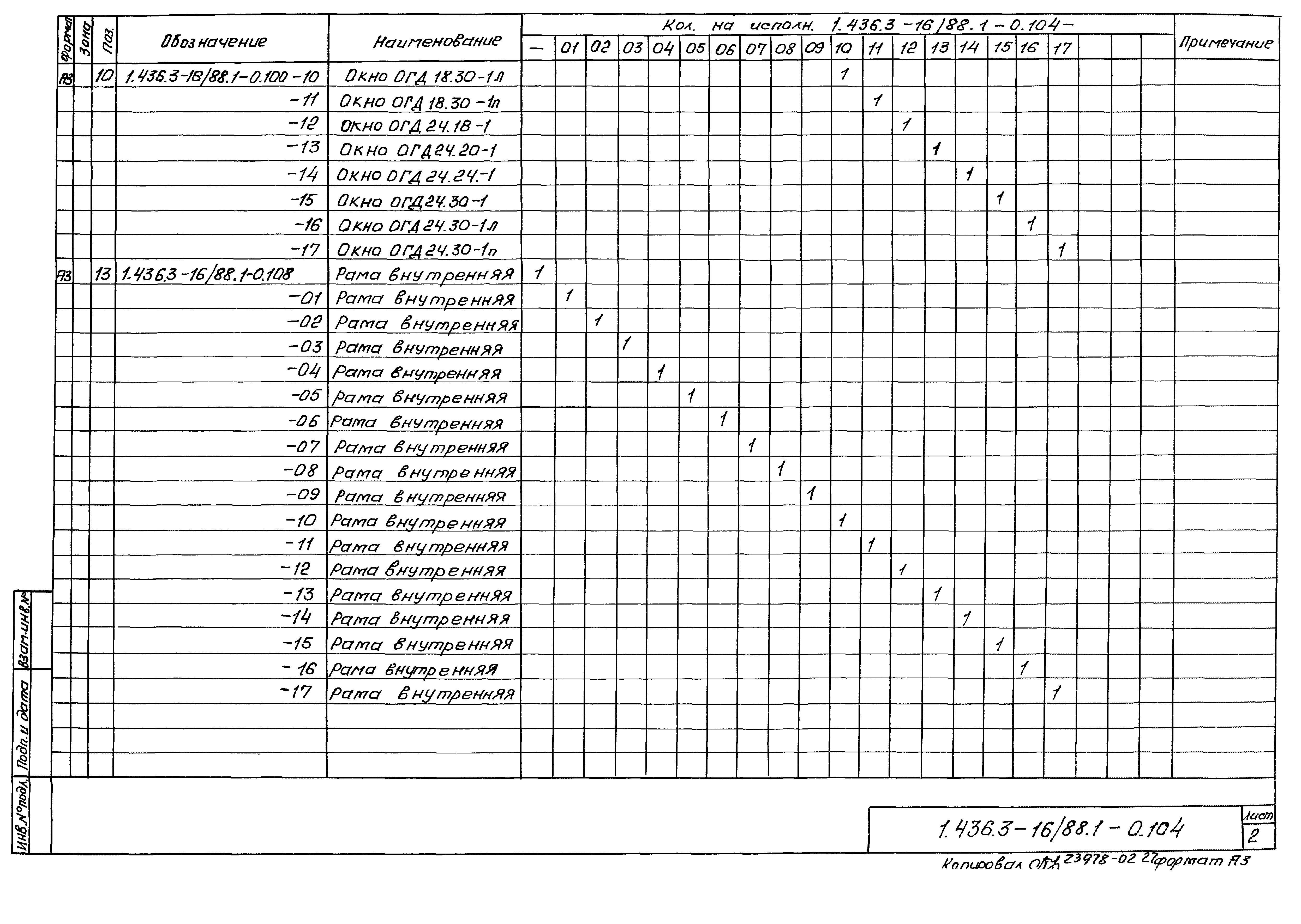 Серия 1.436.3-16/88