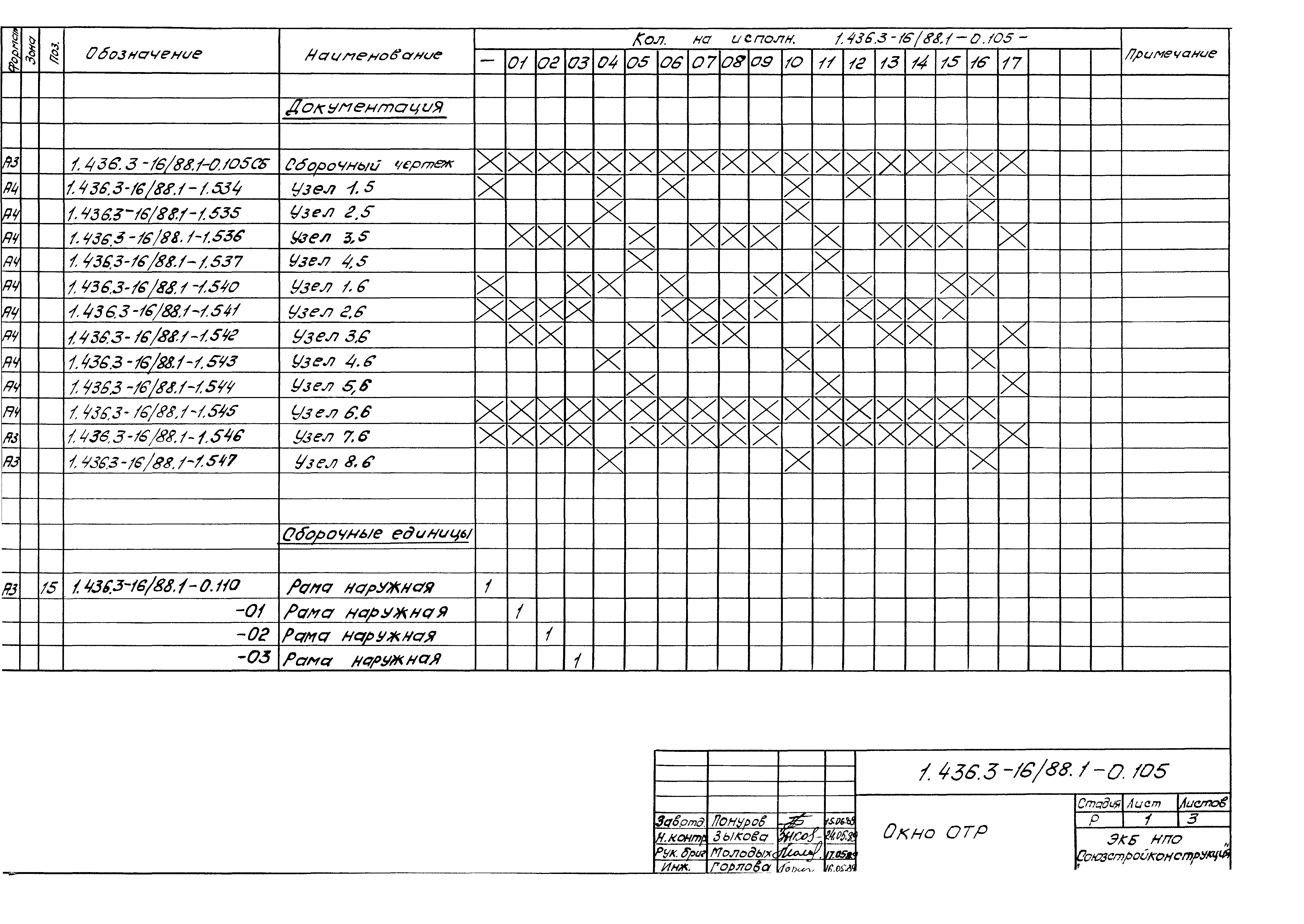 Серия 1.436.3-16/88