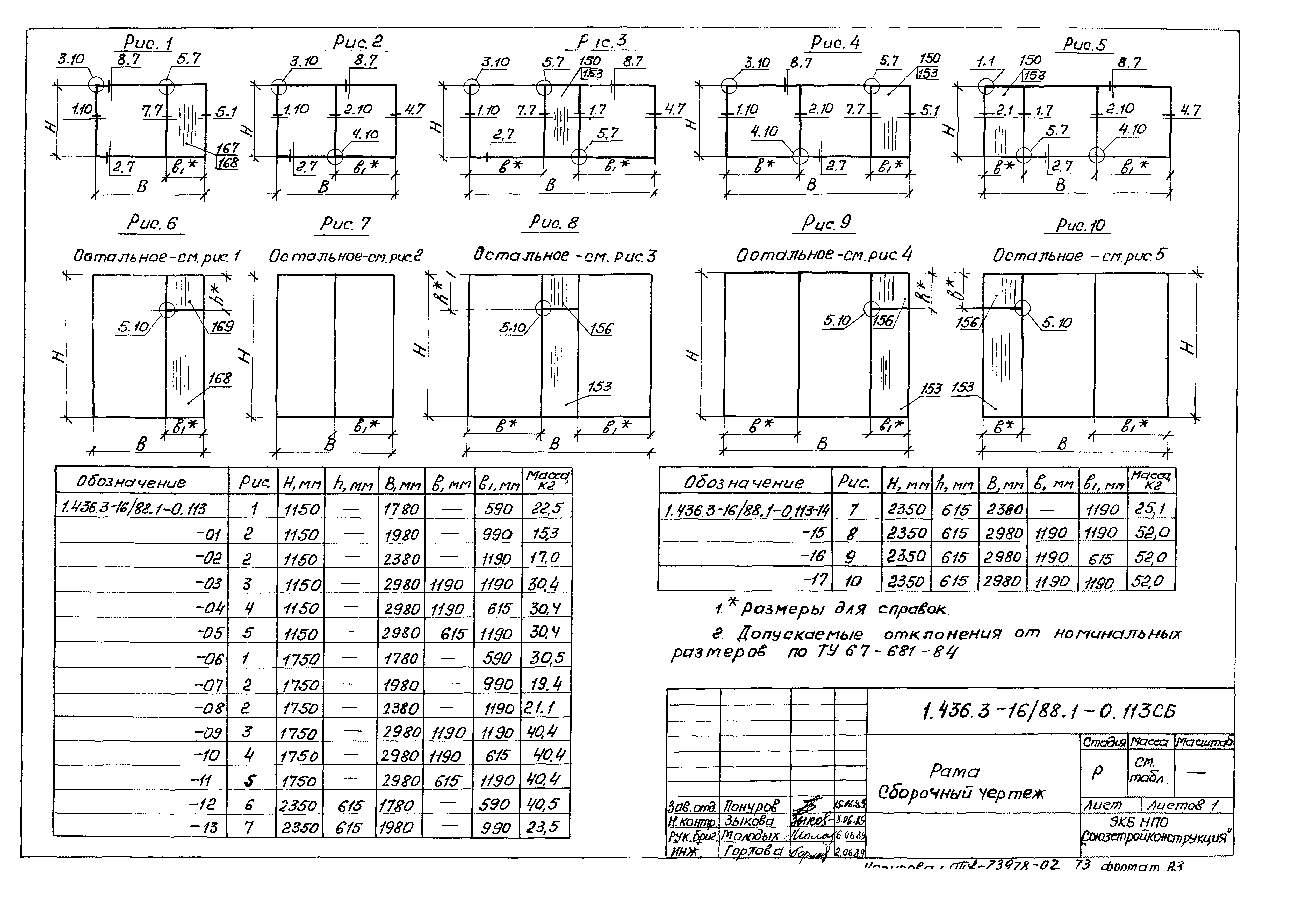 Серия 1.436.3-16/88