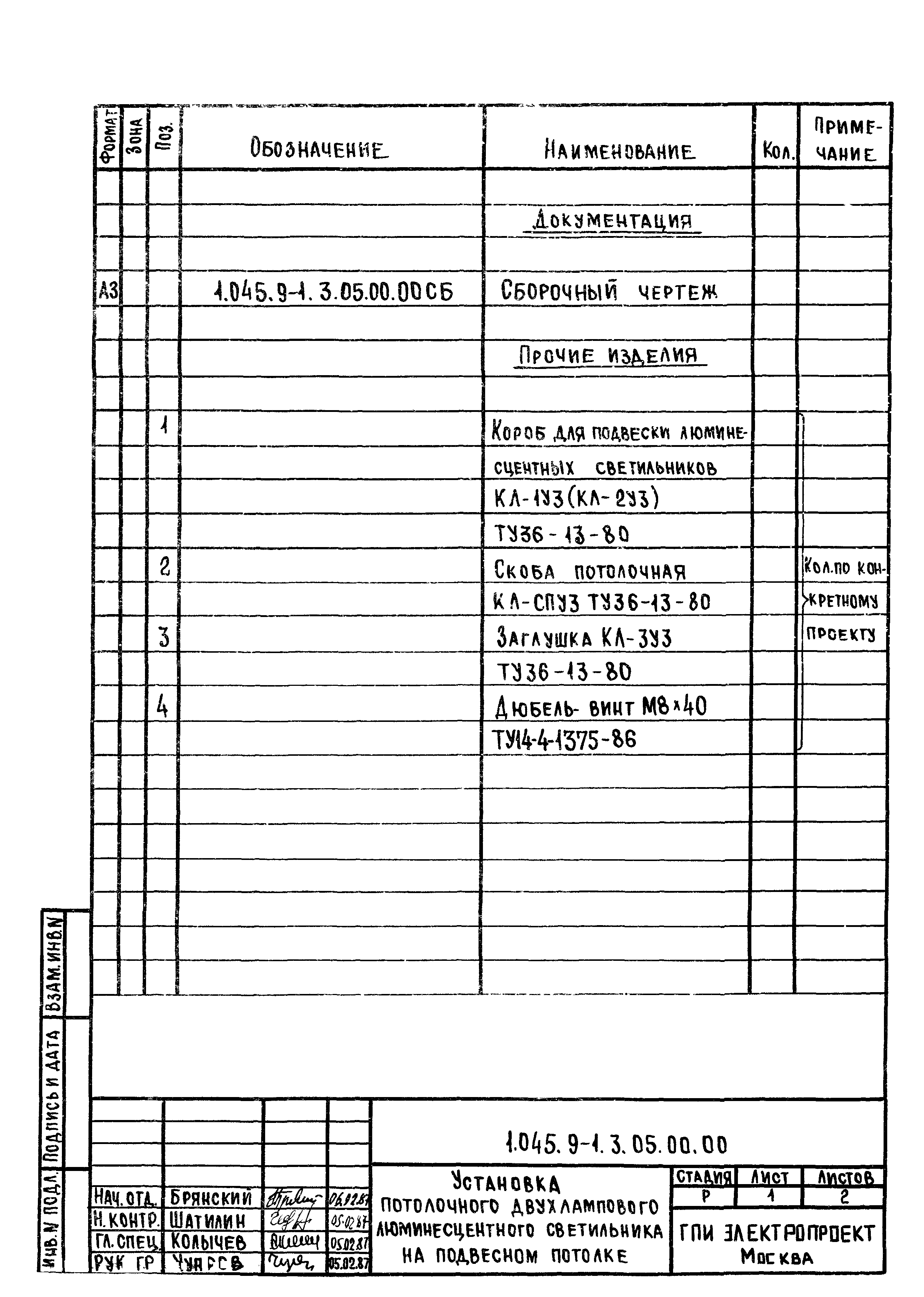 Серия 1.045.9-1