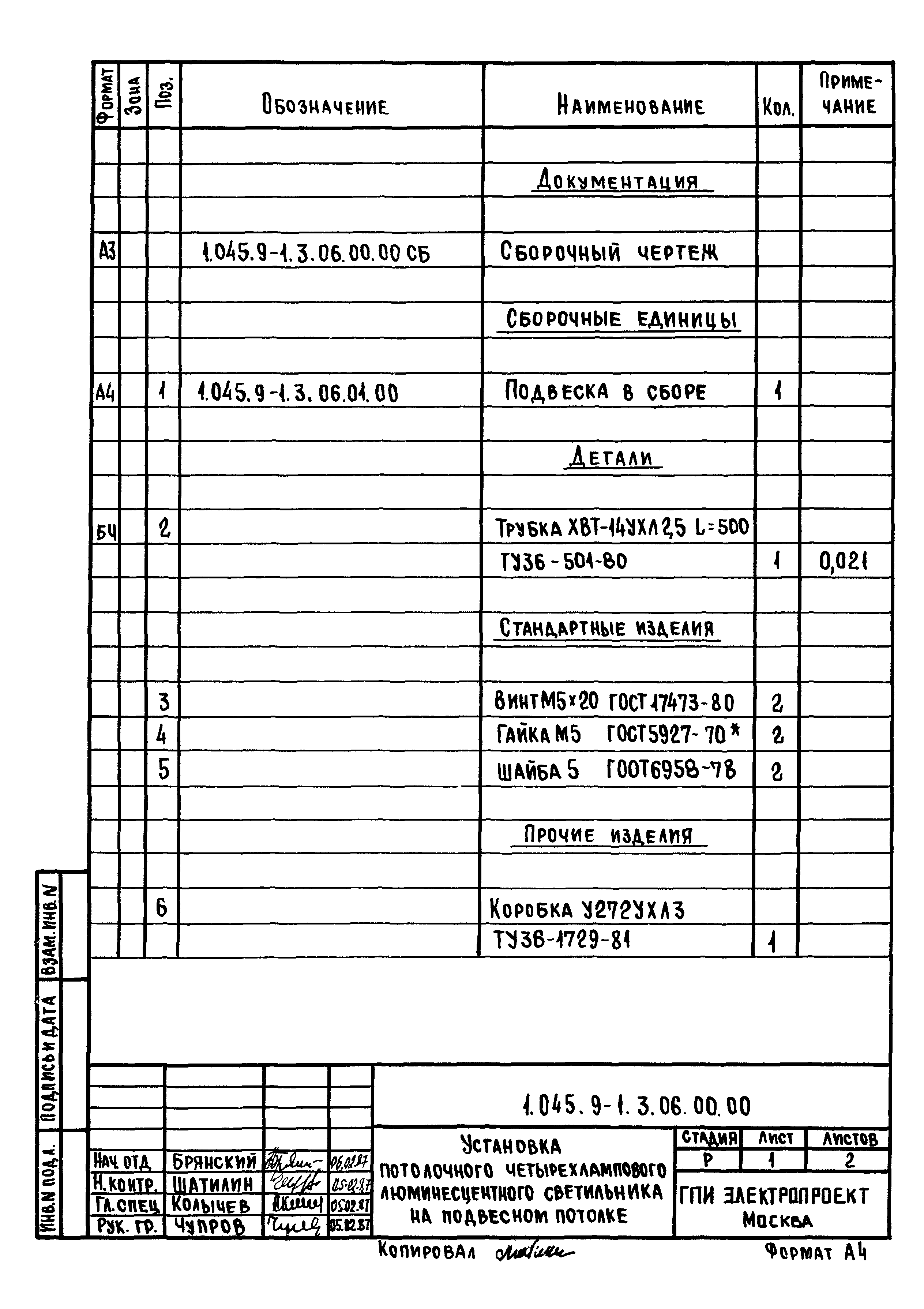 Серия 1.045.9-1