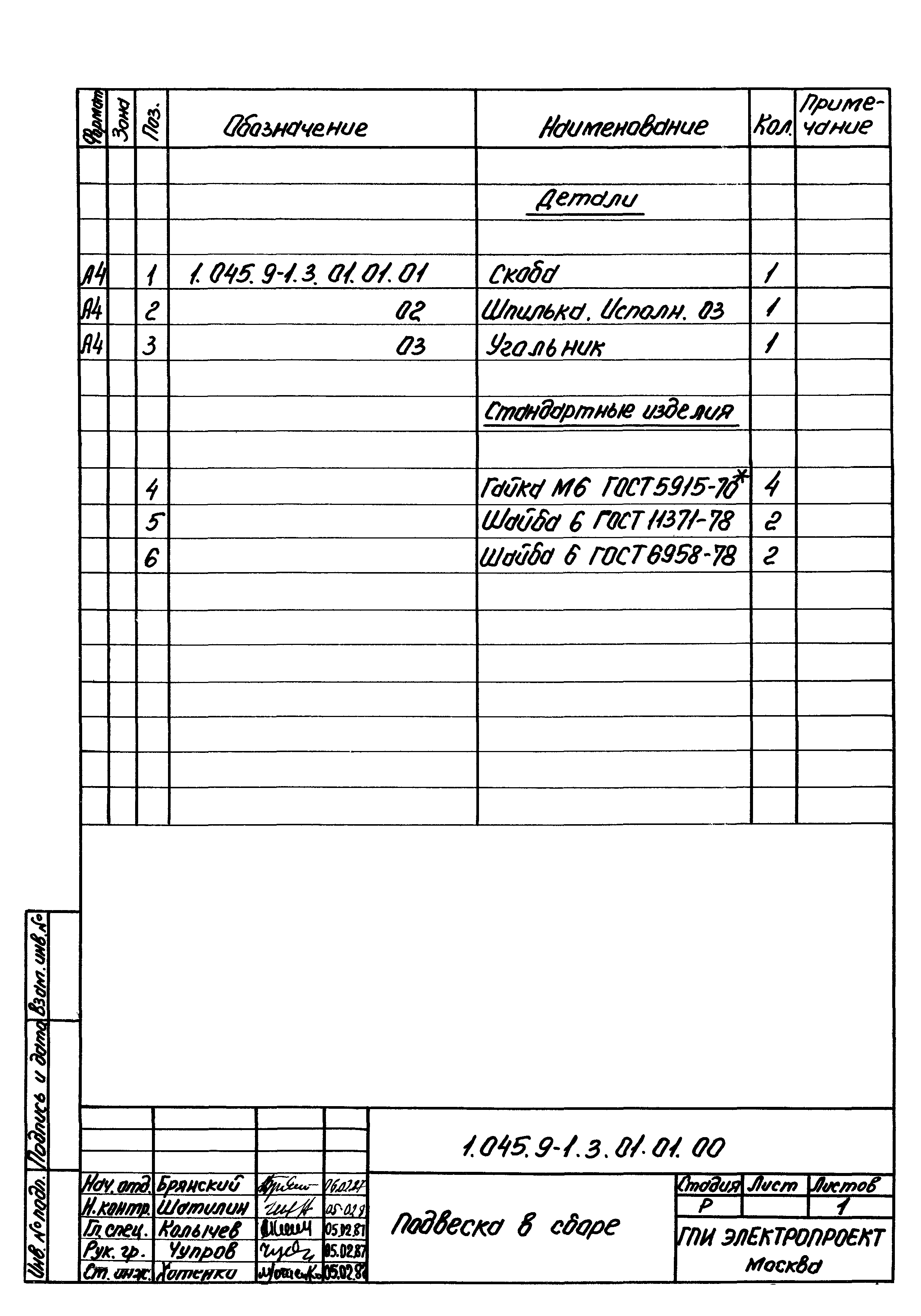 Серия 1.045.9-1