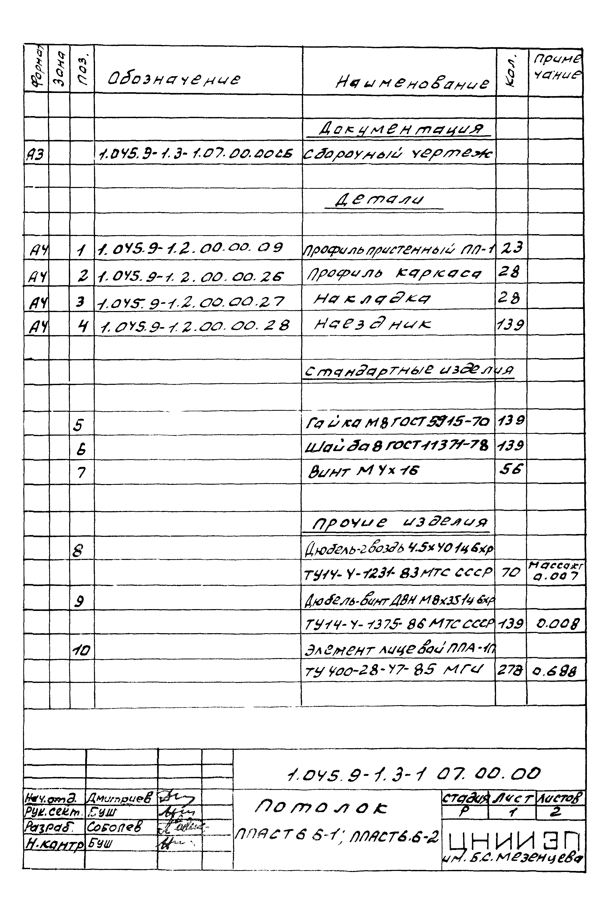 Серия 1.045.9-1