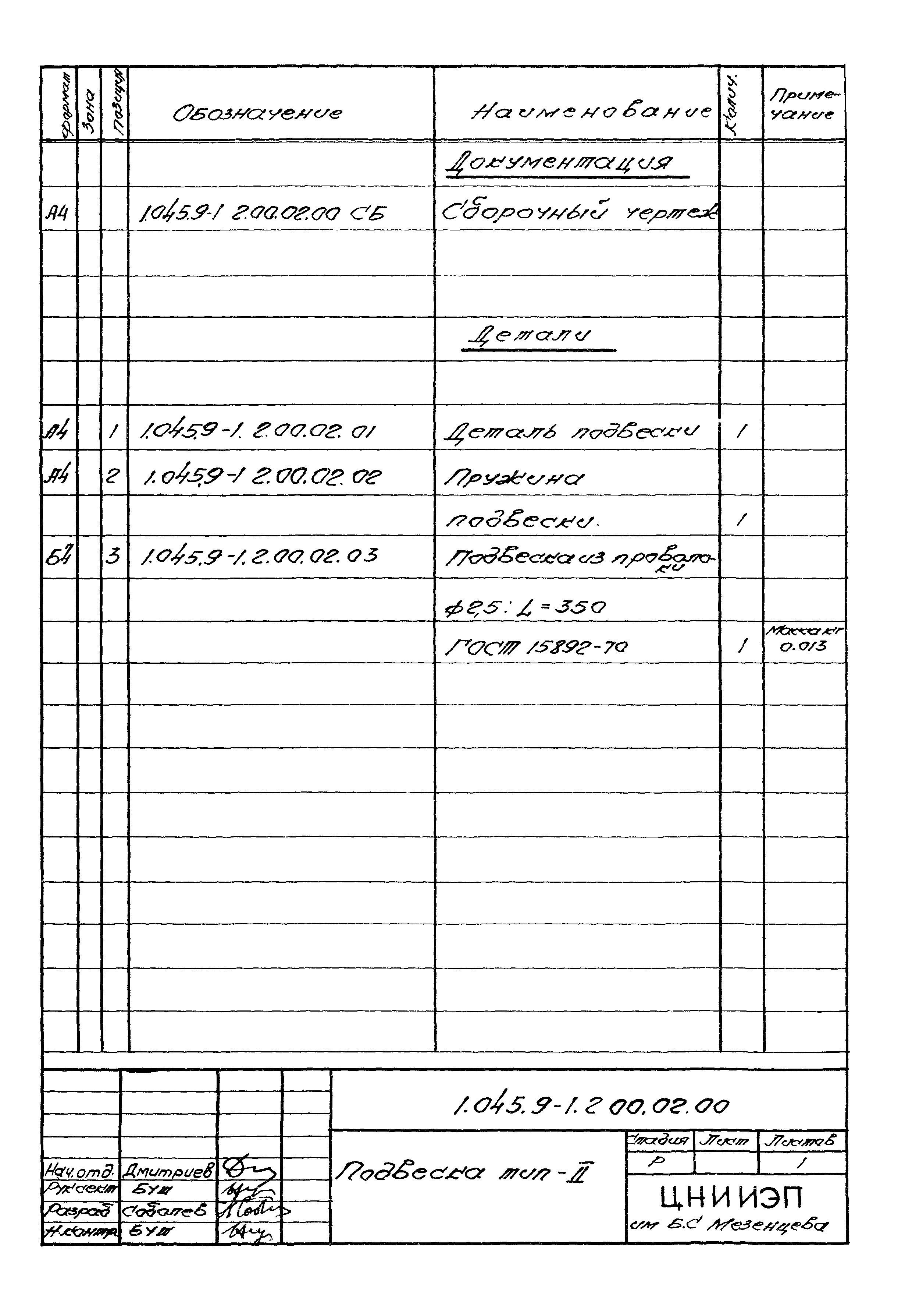 Серия 1.045.9-1