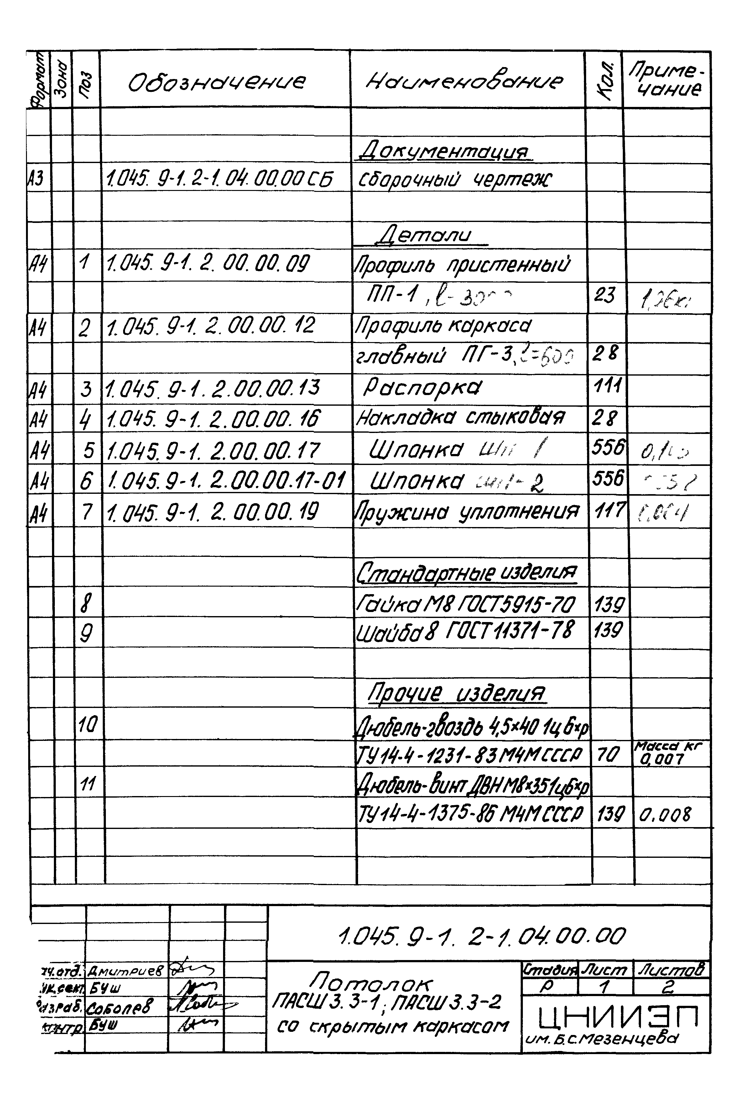 Серия 1.045.9-1