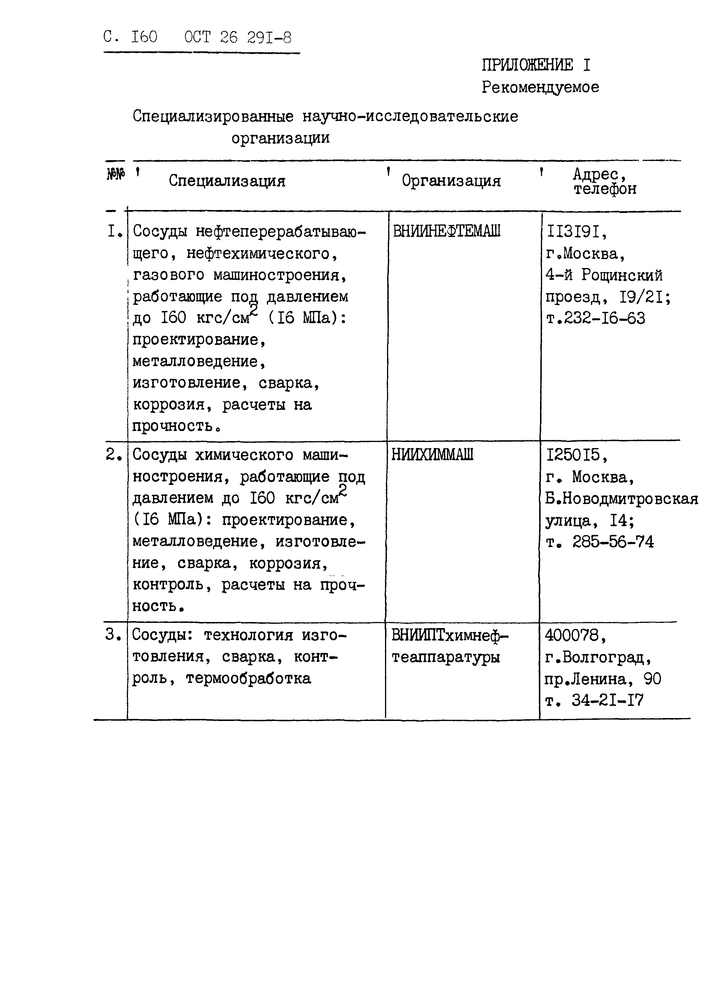 ОСТ 26.291-87