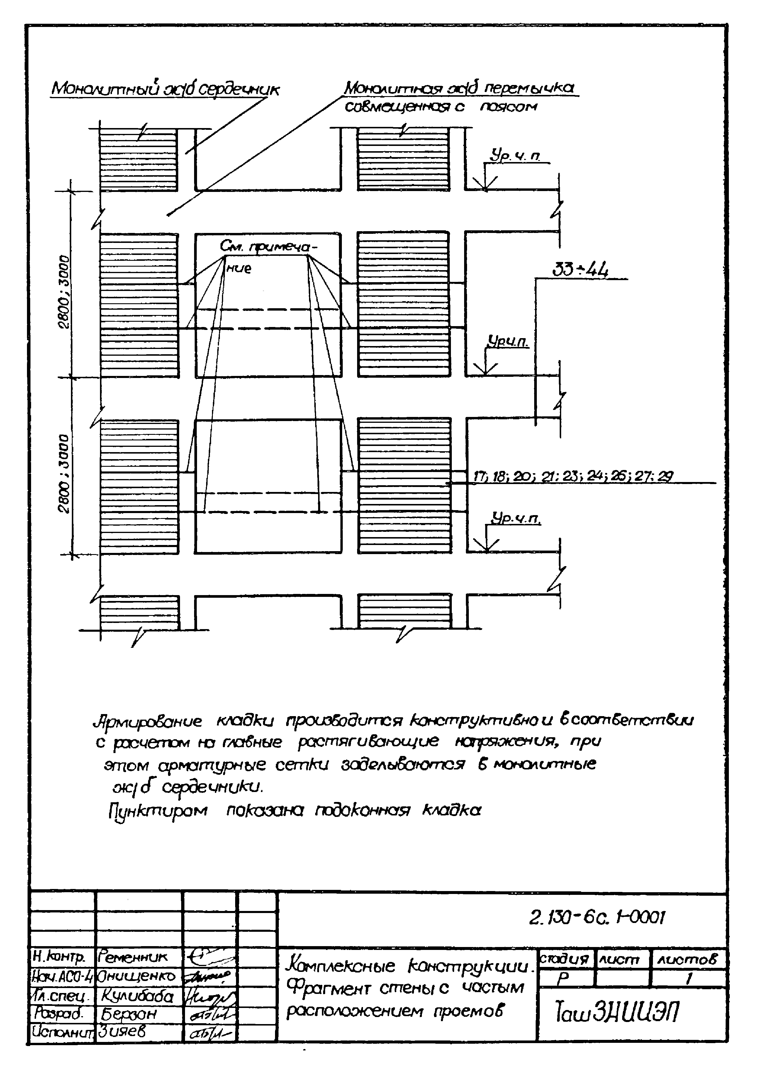 Сетка кладочная СГ-1 по серии 2.130-6с