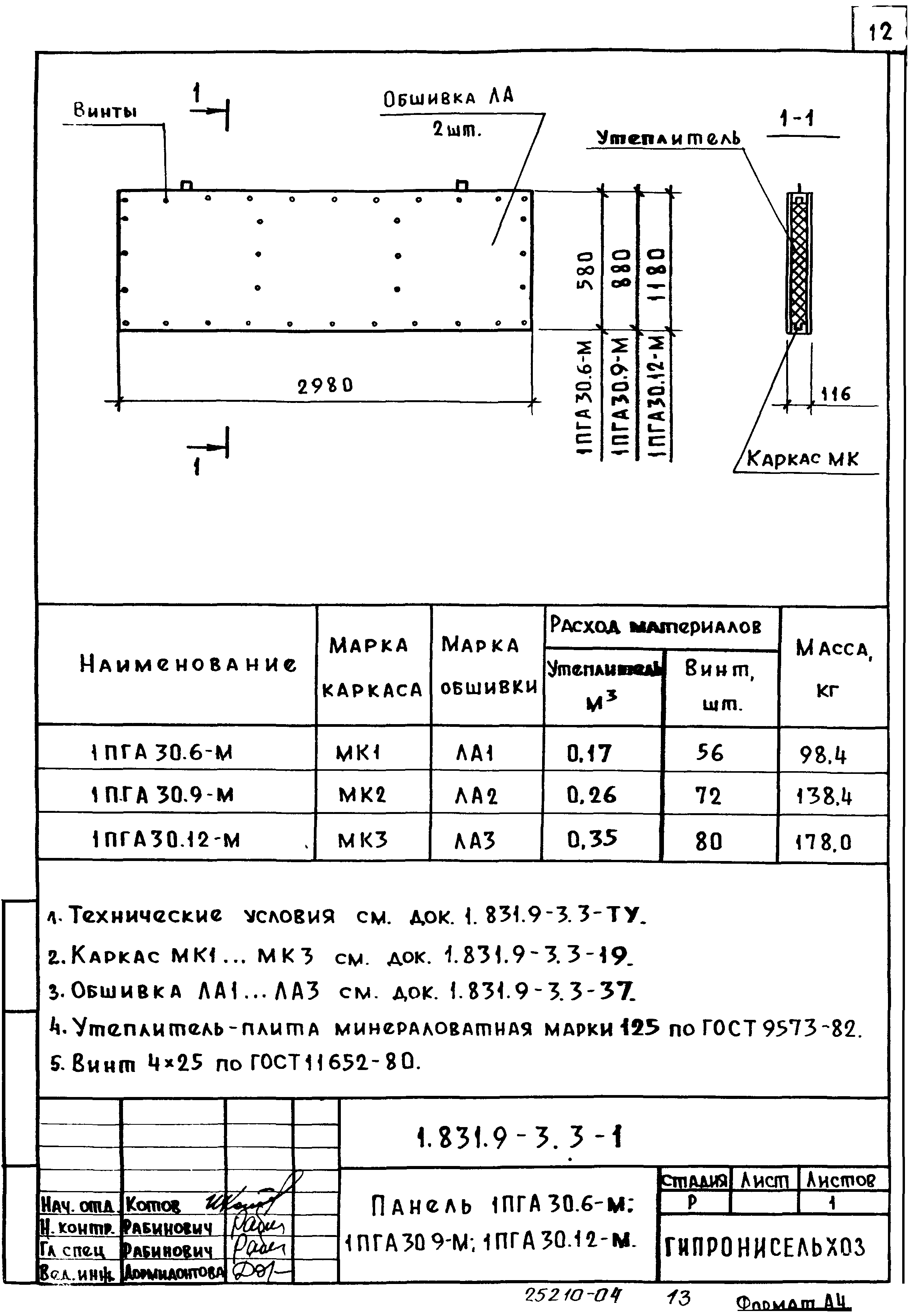 Серия 1.831.9-3