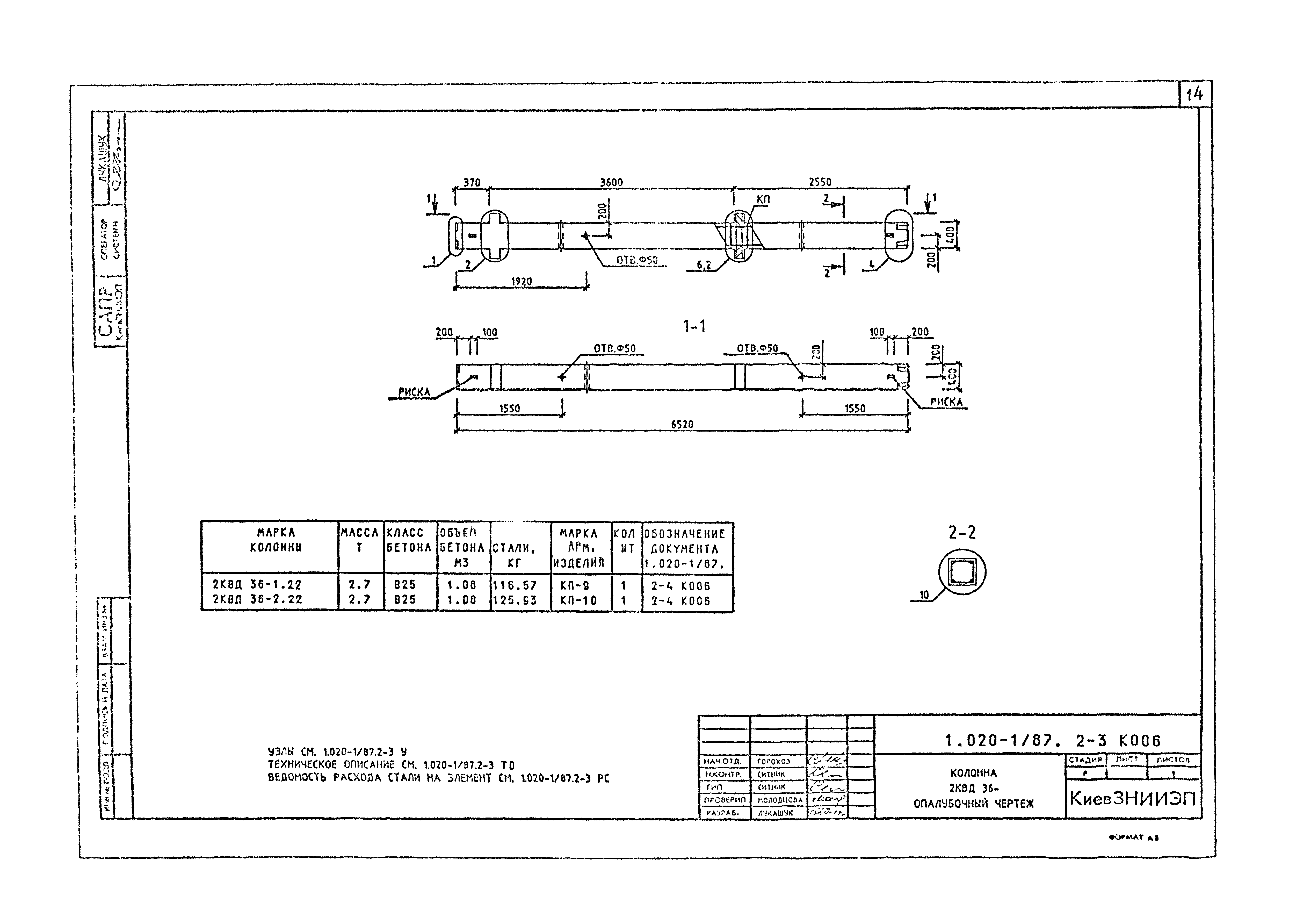 Серия 1.020-1/87