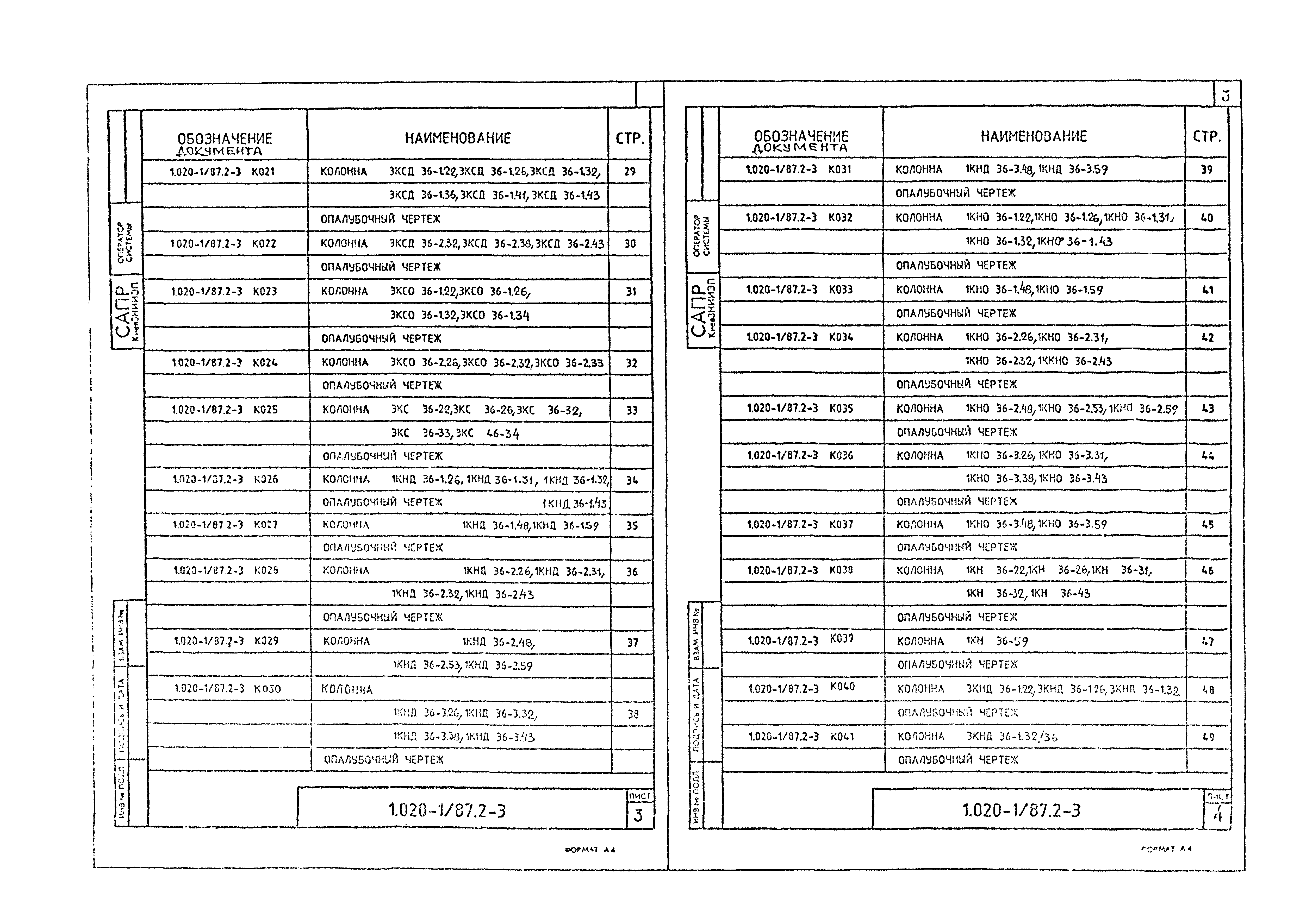 Серия 1.020-1/87