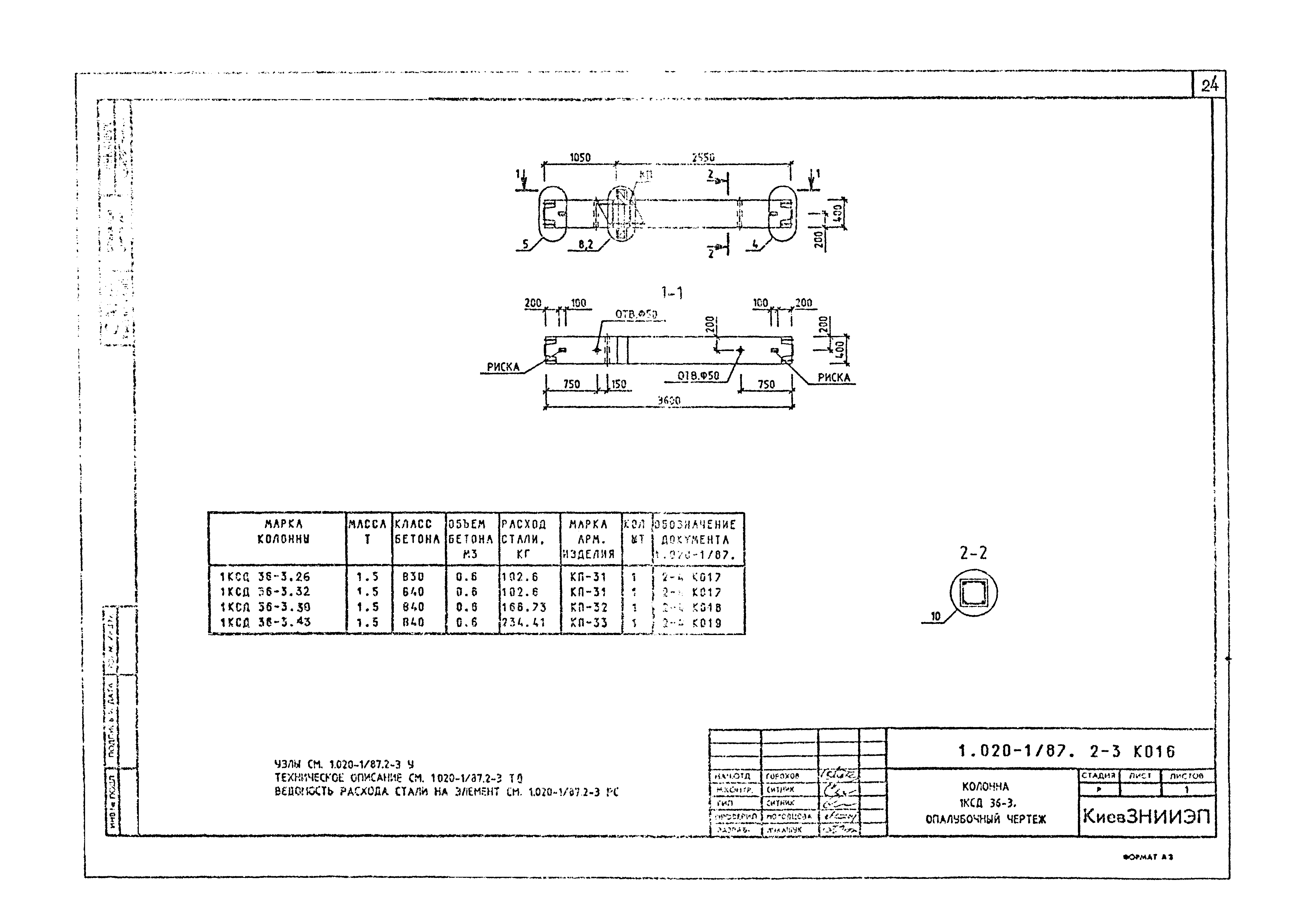 Серия 1.020-1/87