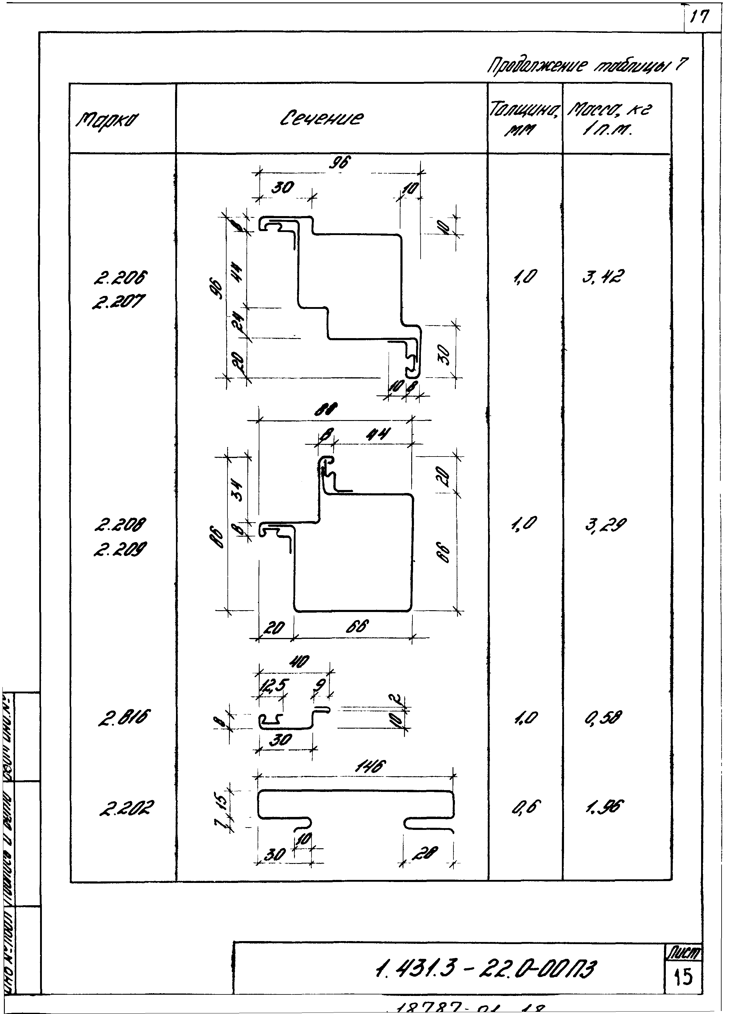 Серия 1.431.3-22