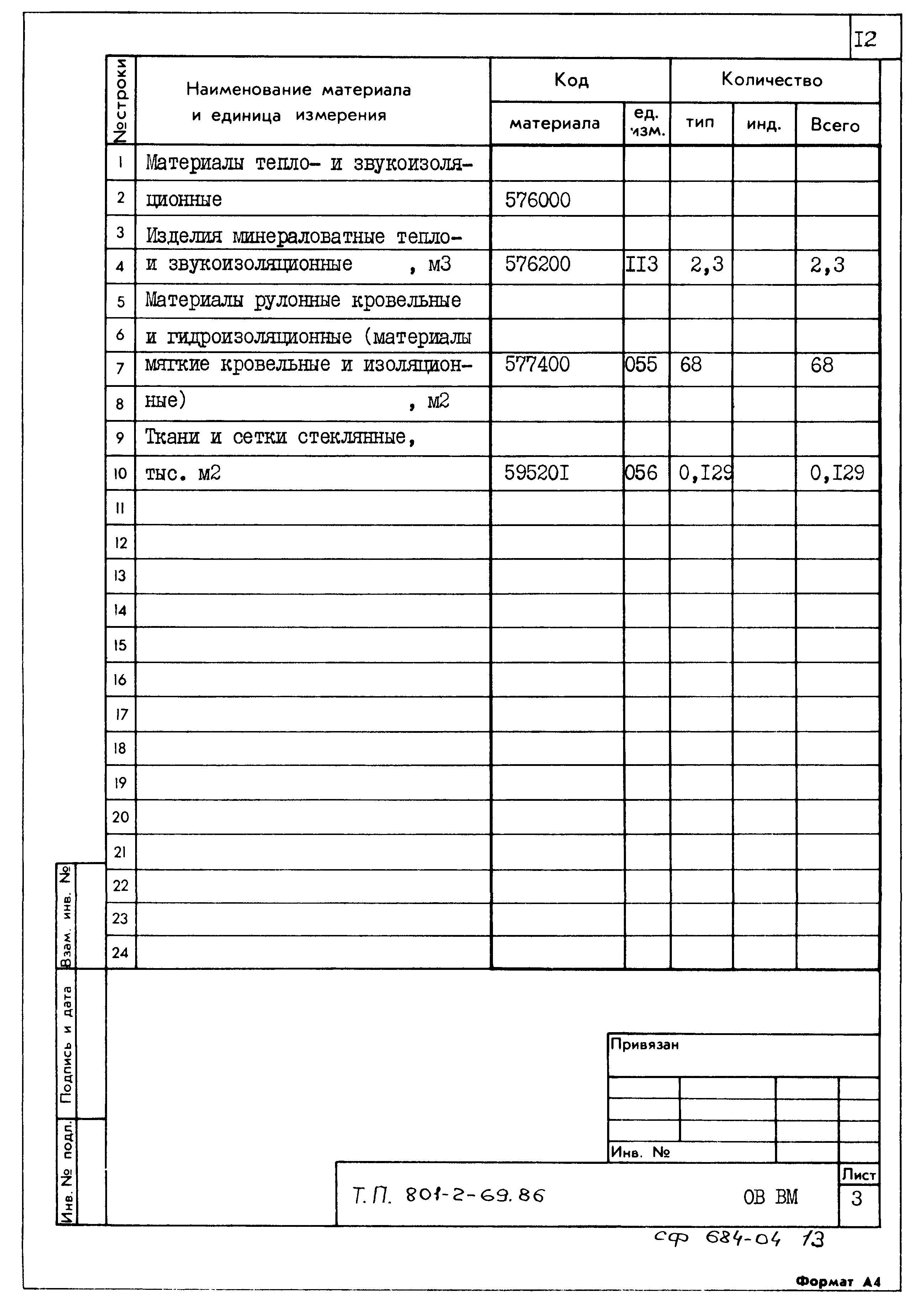Типовой проект 801-2-69.86